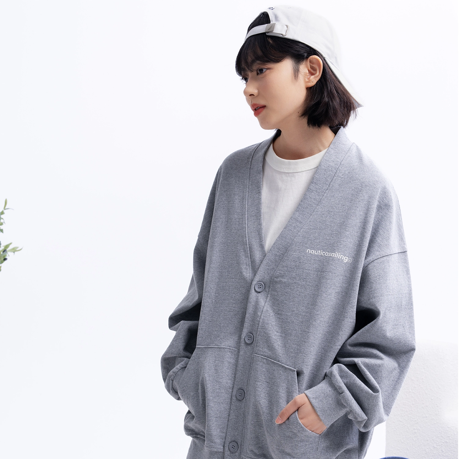 nautica white sail SS24