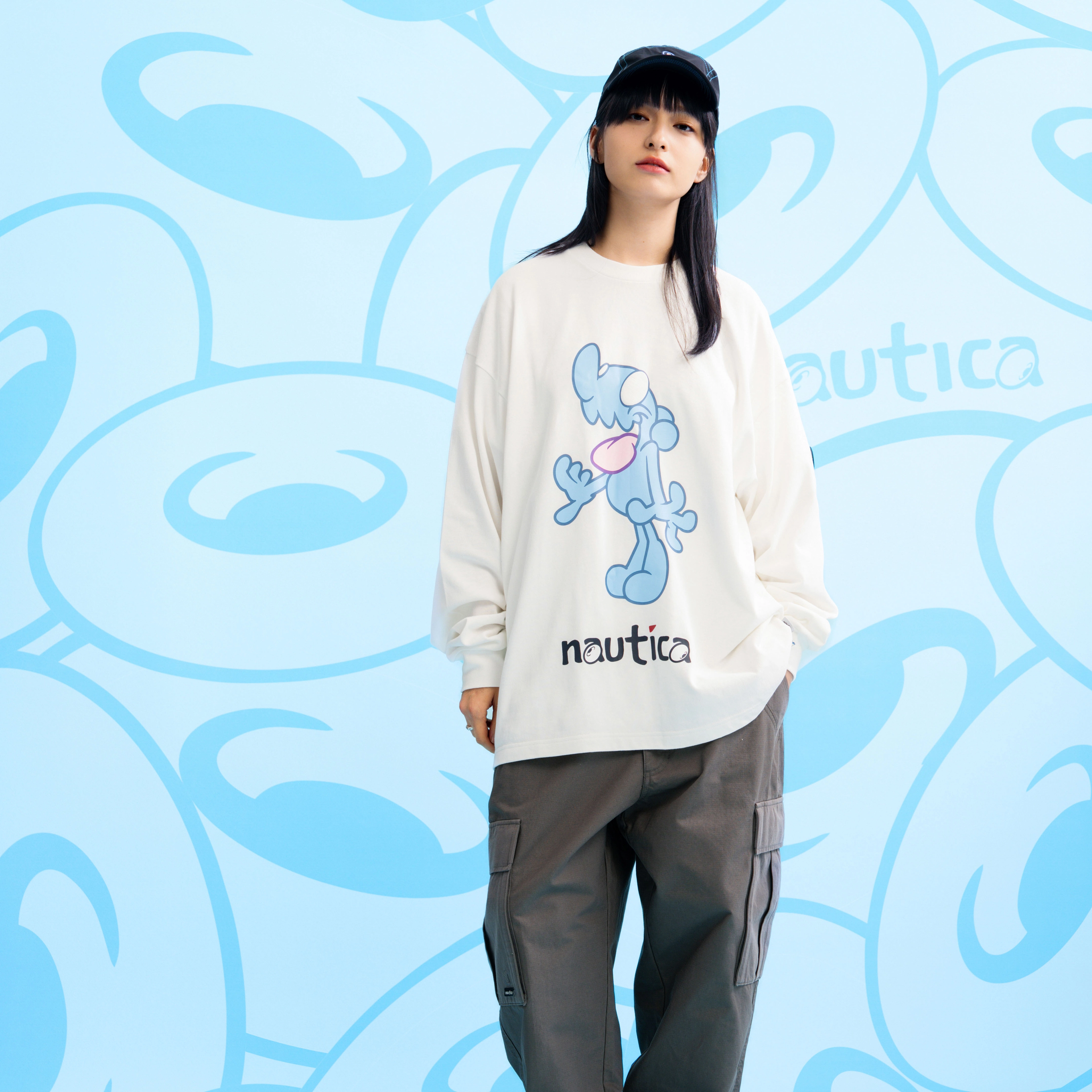 nautica white sail COIN FW23 T