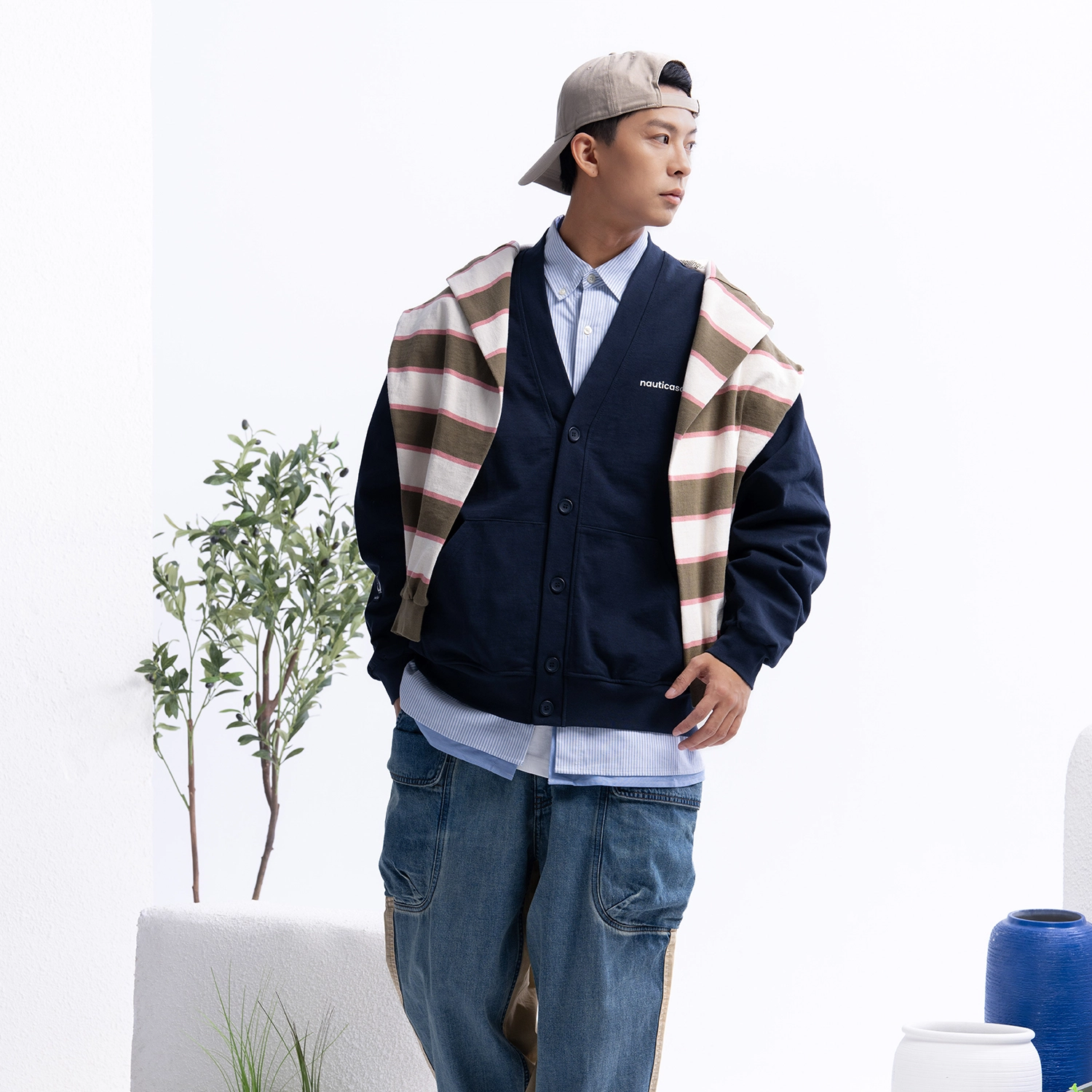 nautica white sail SS24
