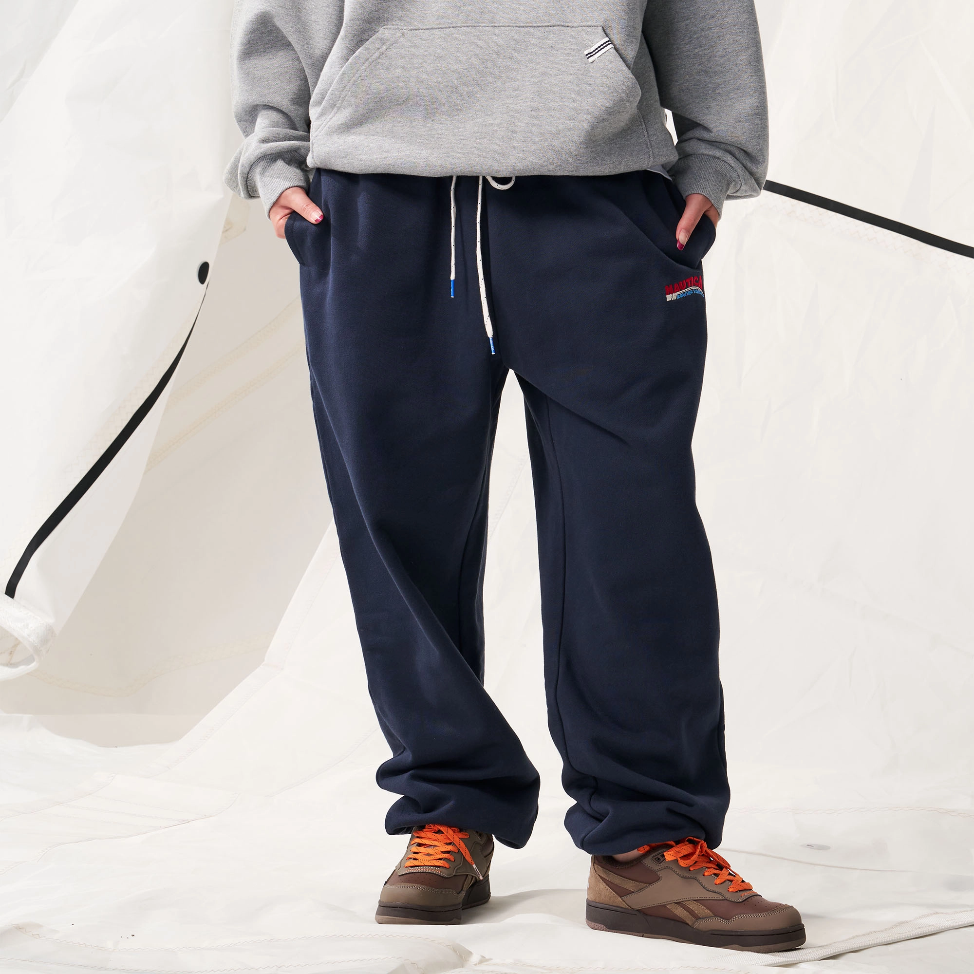 nautica white sail