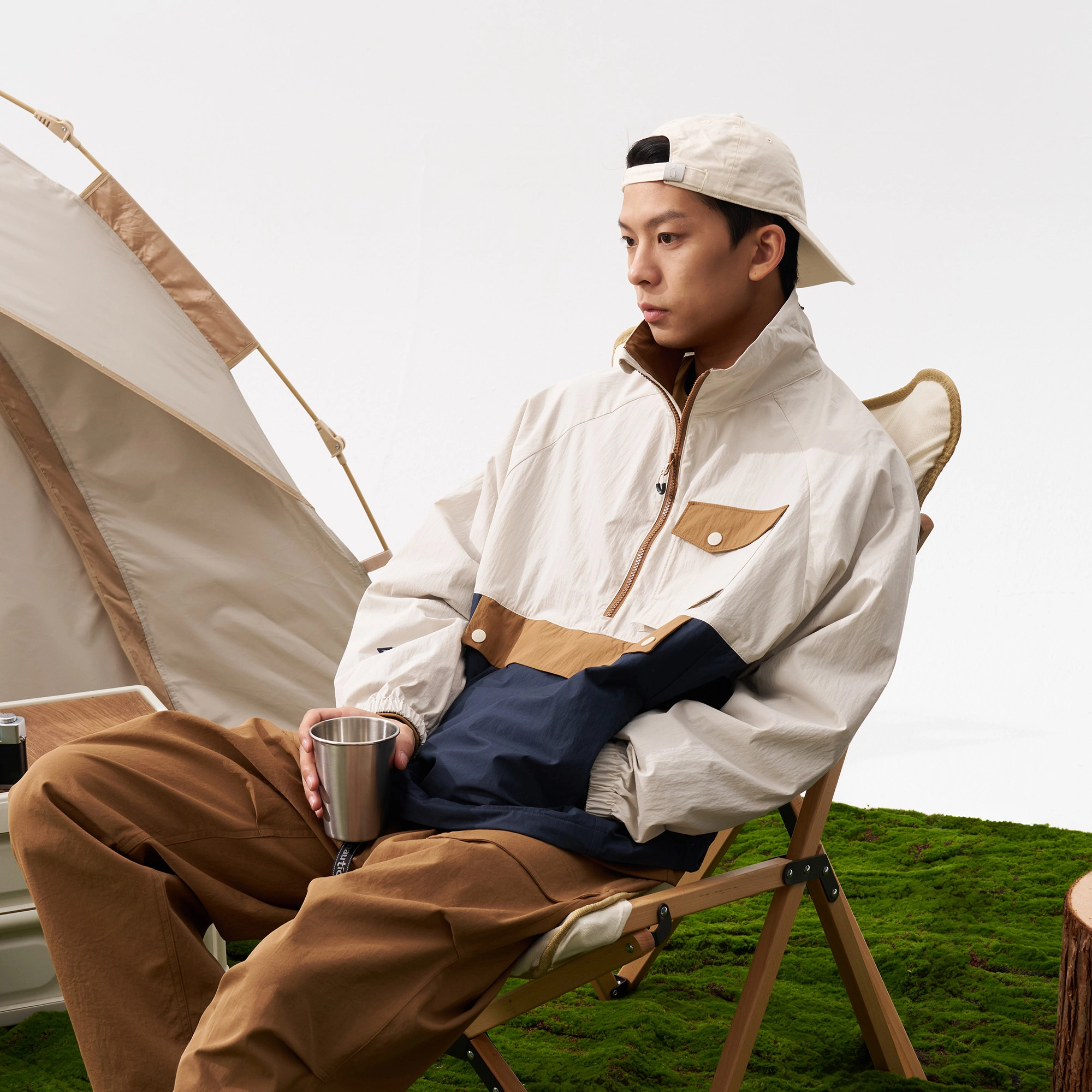 nautica white sail