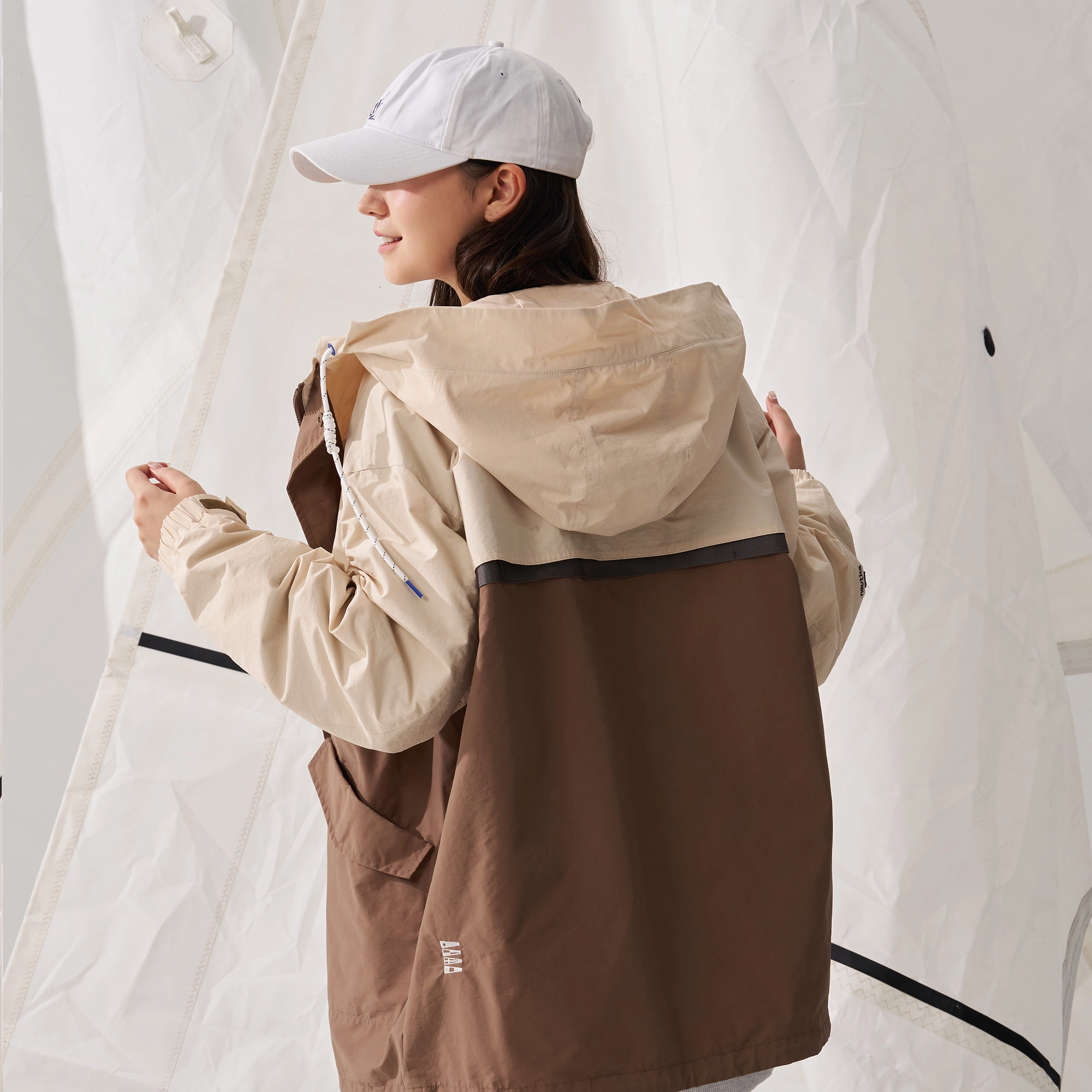 nautica white sail