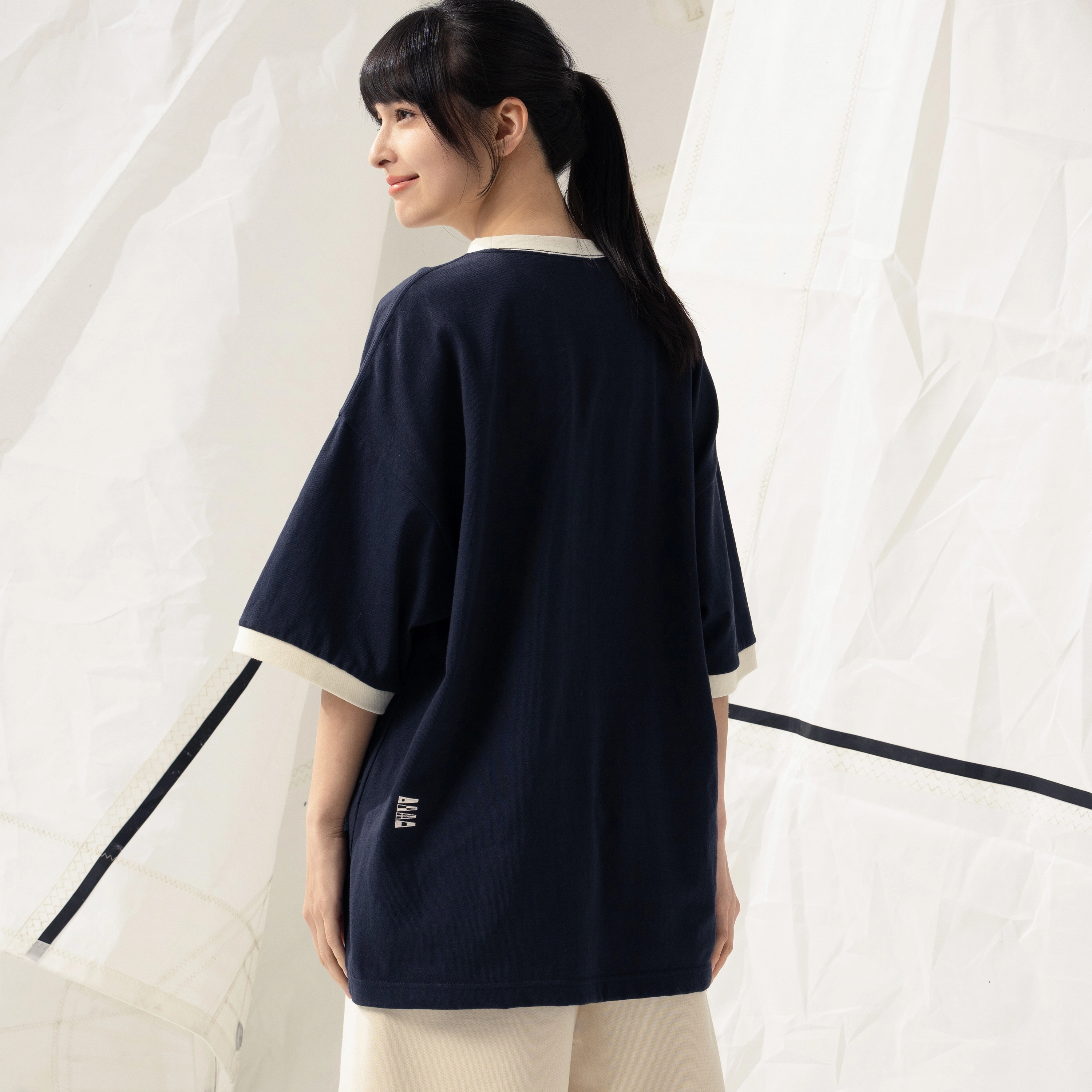 nautica white sail SS24 T