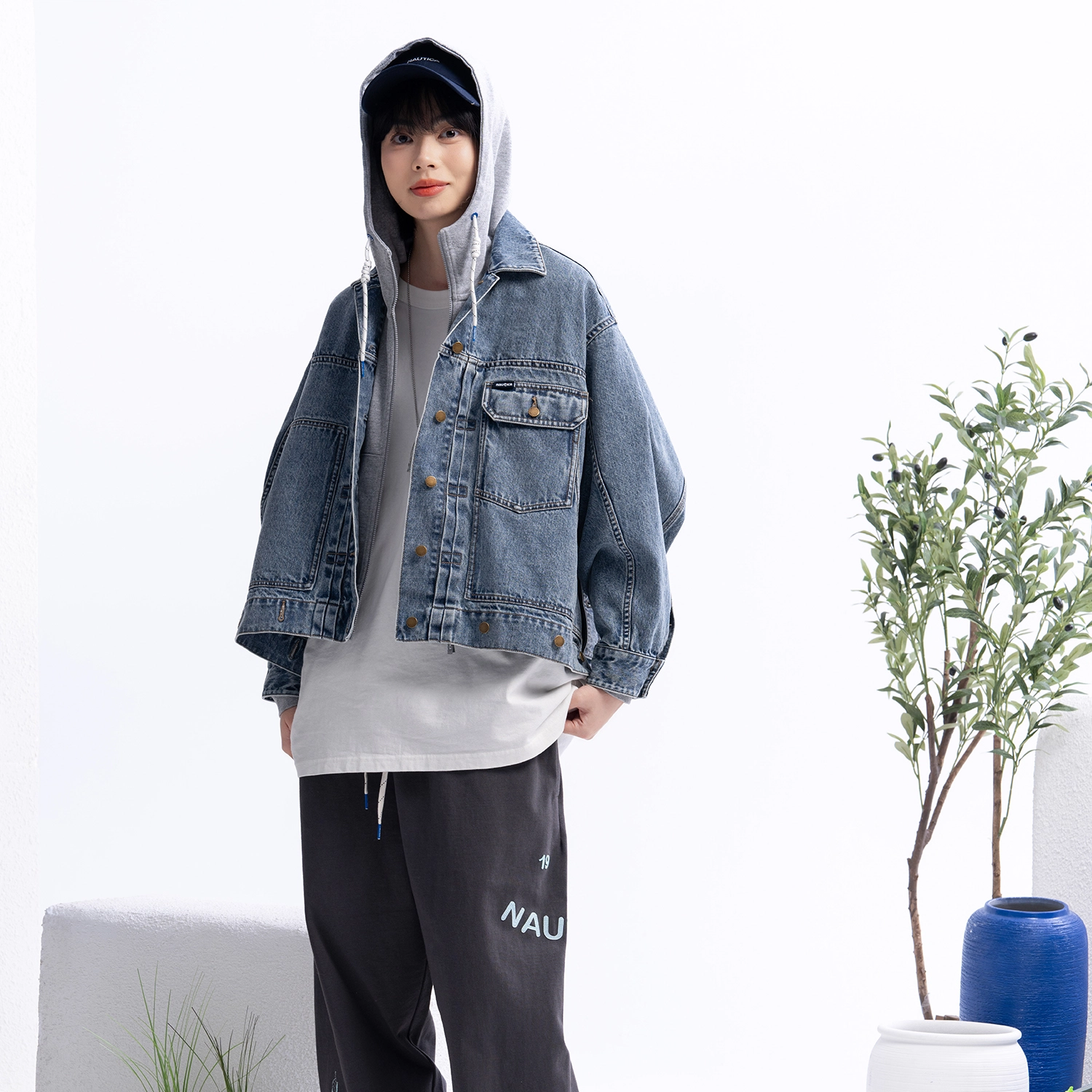 nautica white sail SS24
