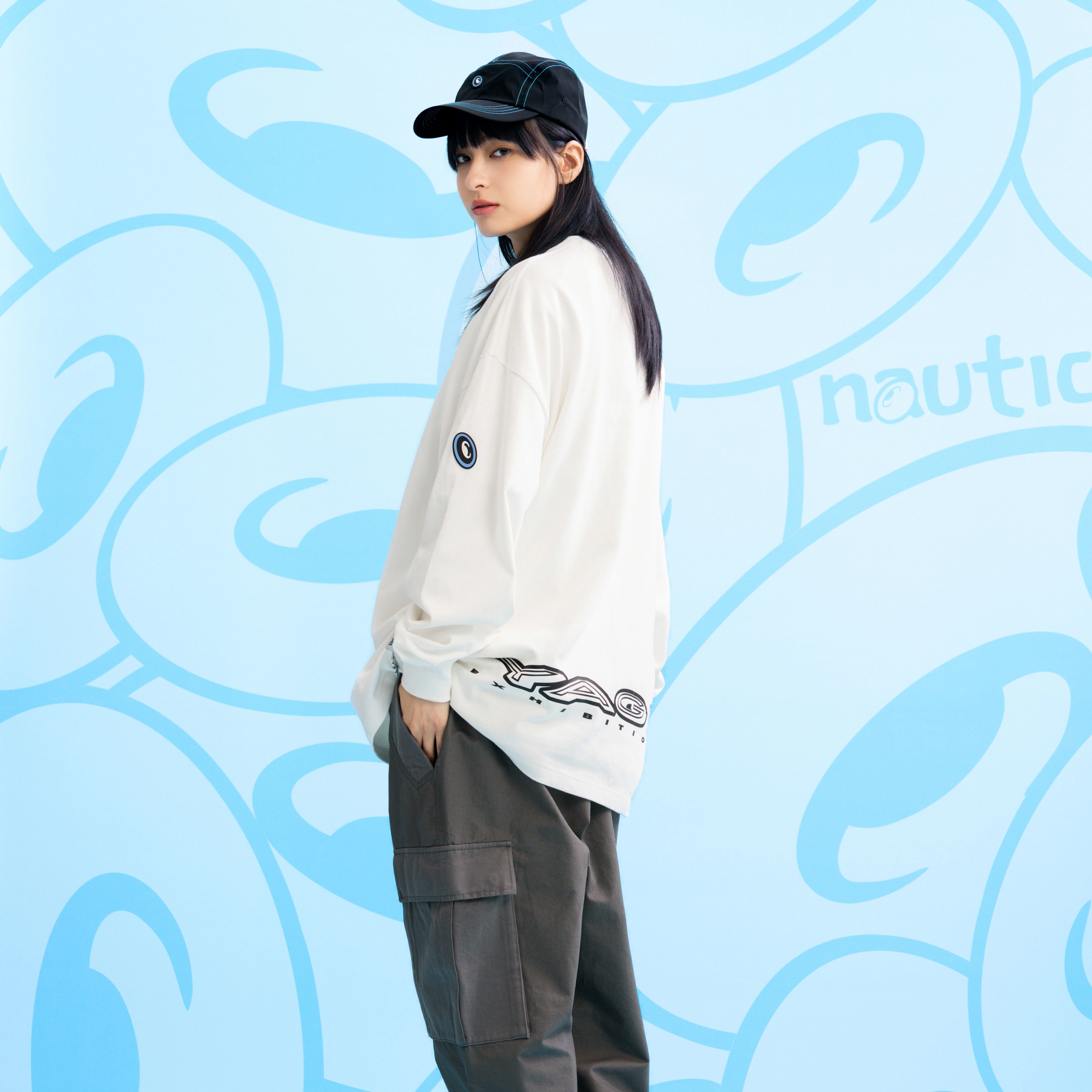 nautica white sail COIN FW23 T