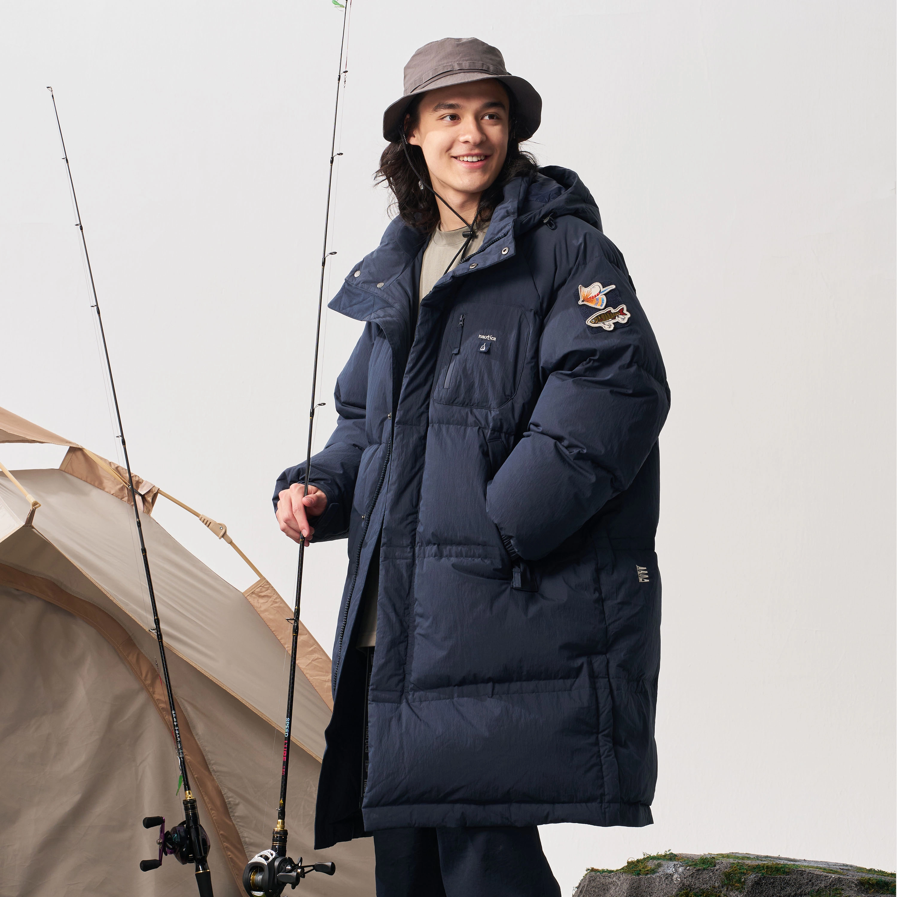 nautica white sail FW24