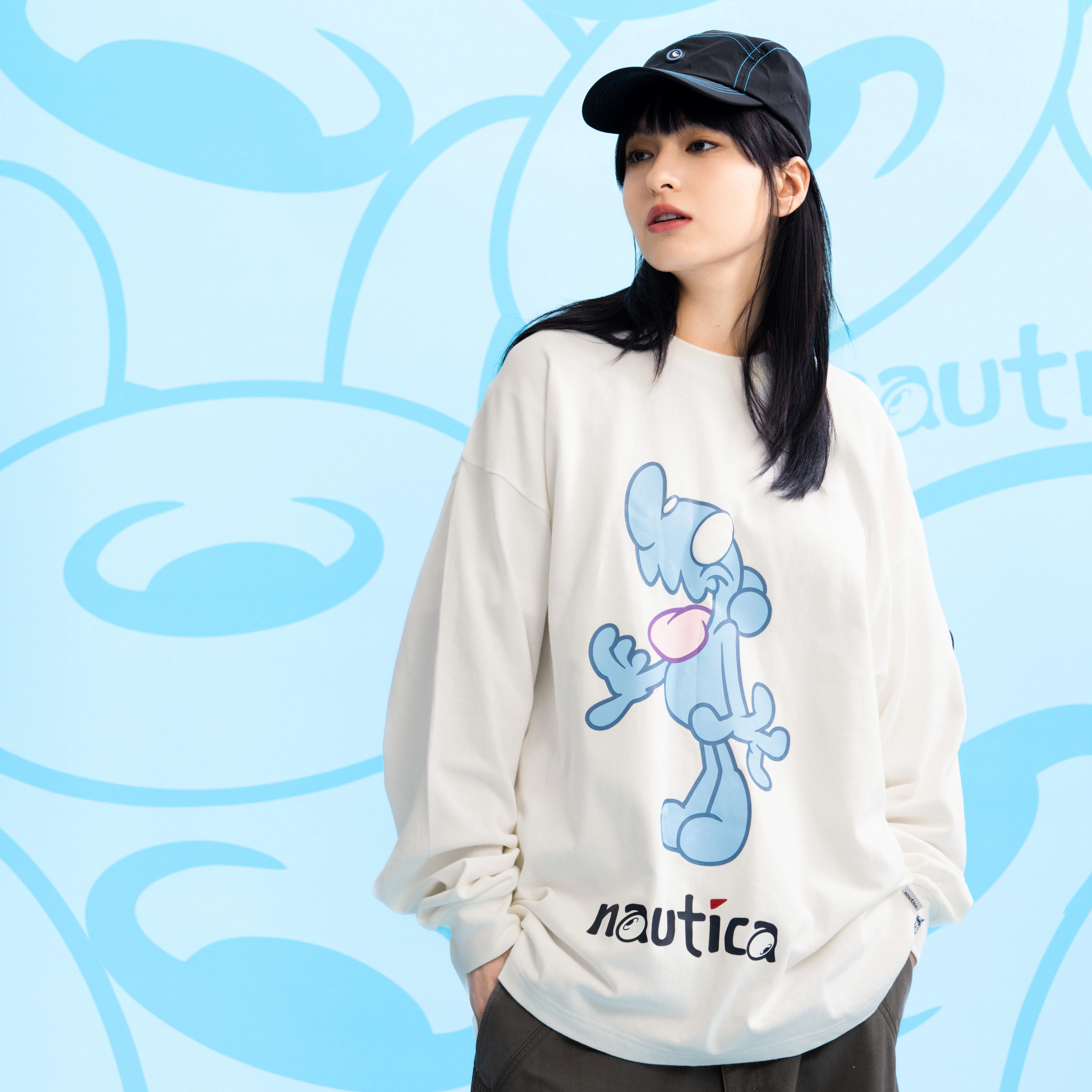 nautica white sail COIN FW23 T