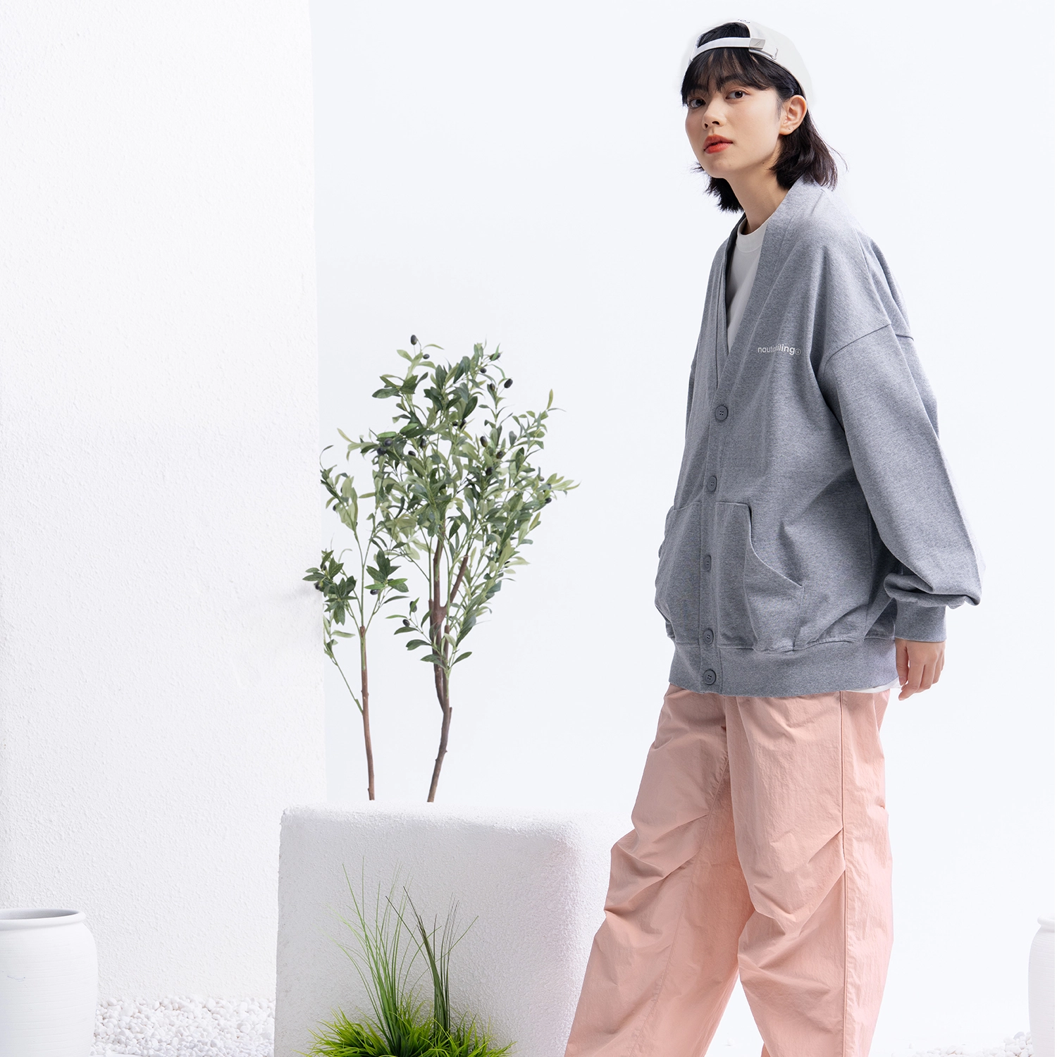 nautica white sail SS24