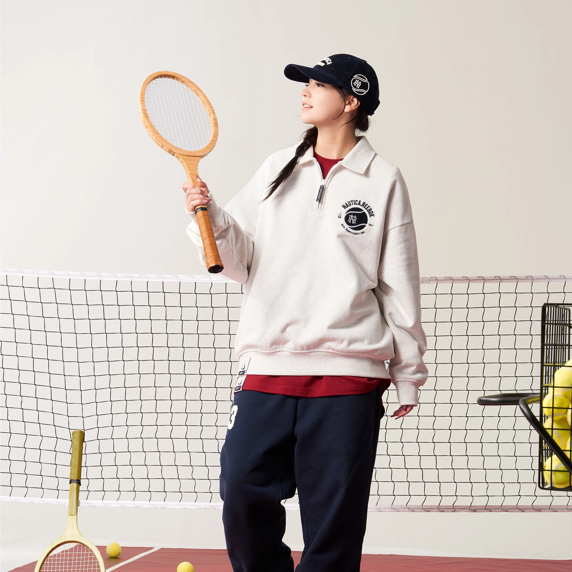 nautica white sail Reeboklogo