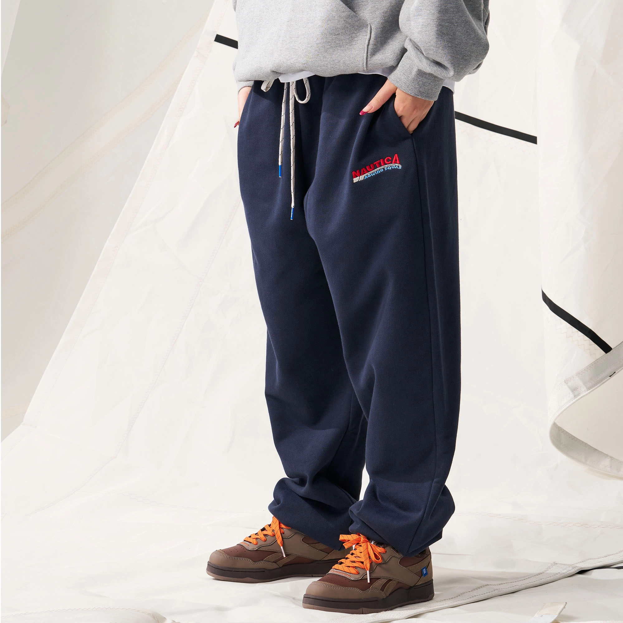 nautica white sail