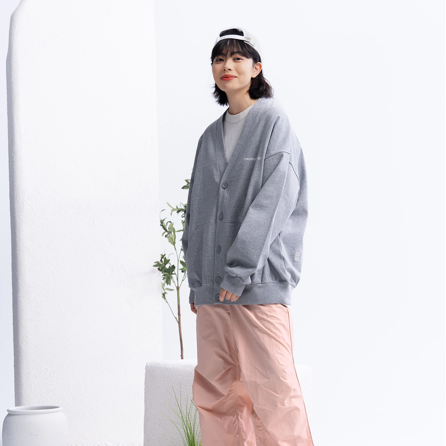 nautica white sail SS24