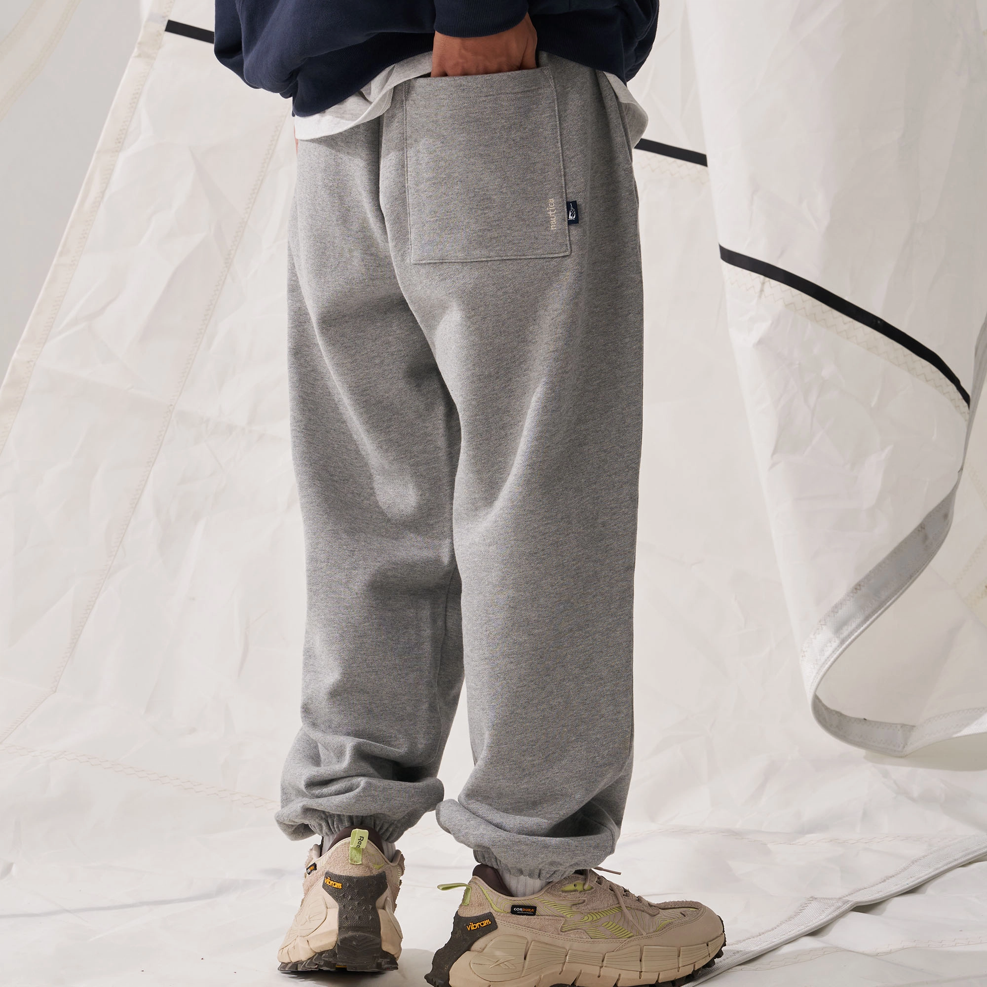 nautica white sail