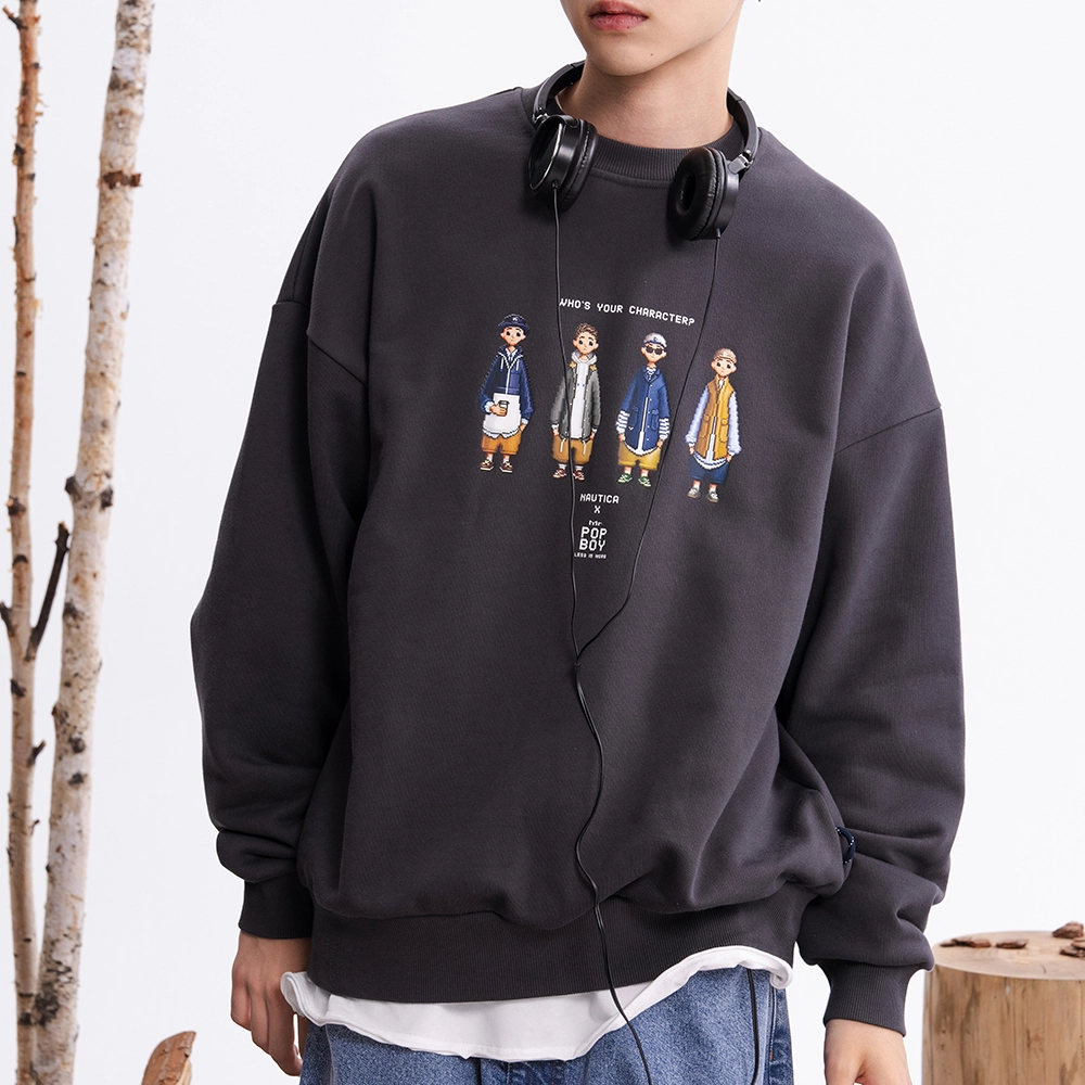 nautica white sail x POPBOY FW23 Logo