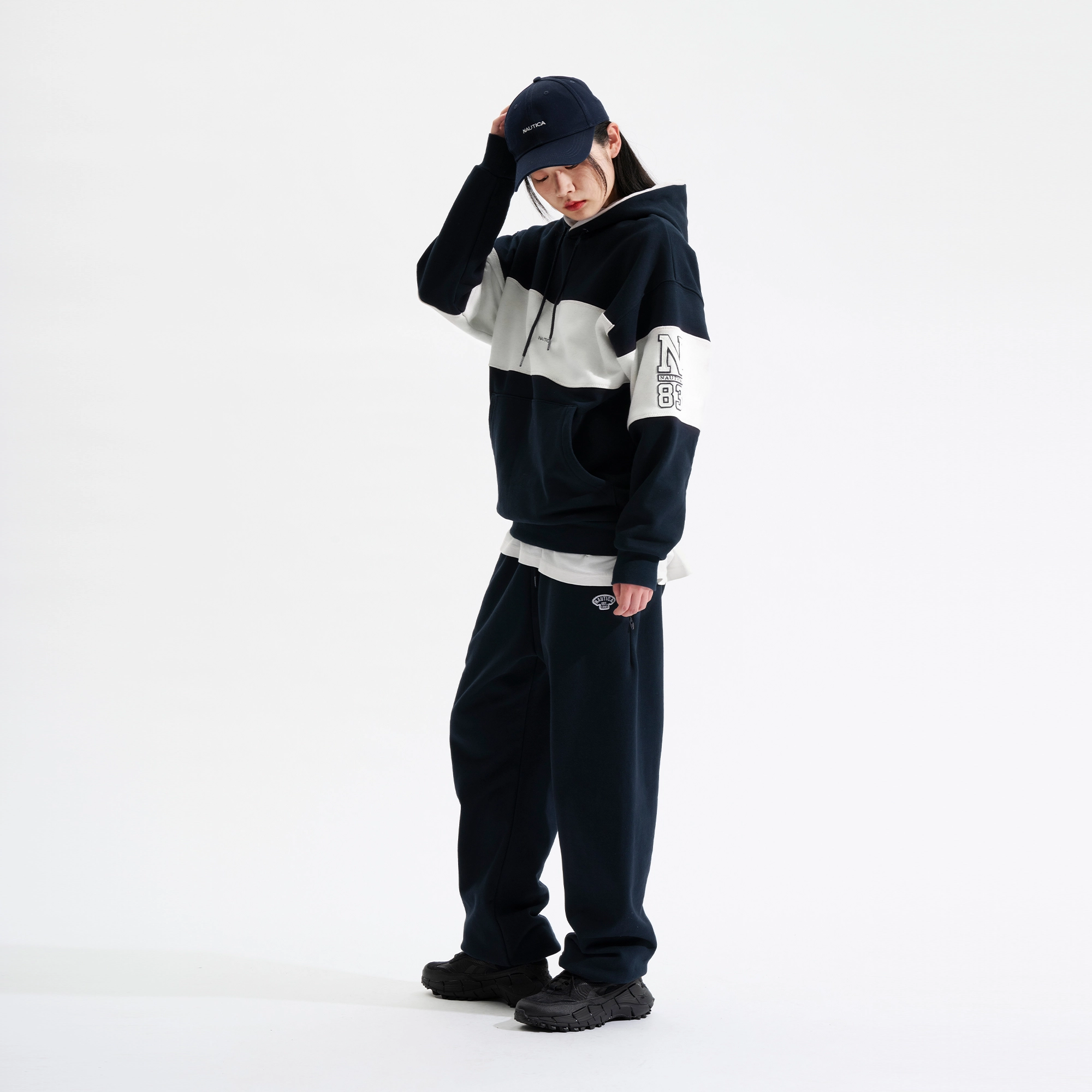 nautica white sail logo