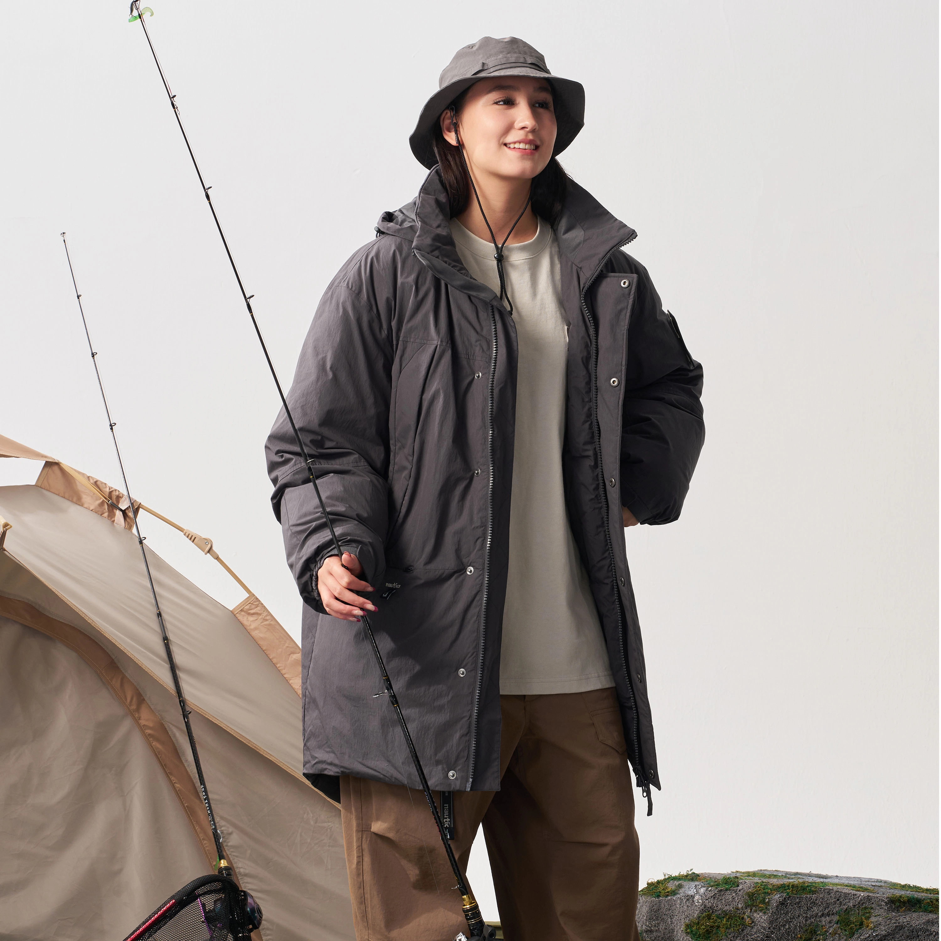 nautica white sail FW24