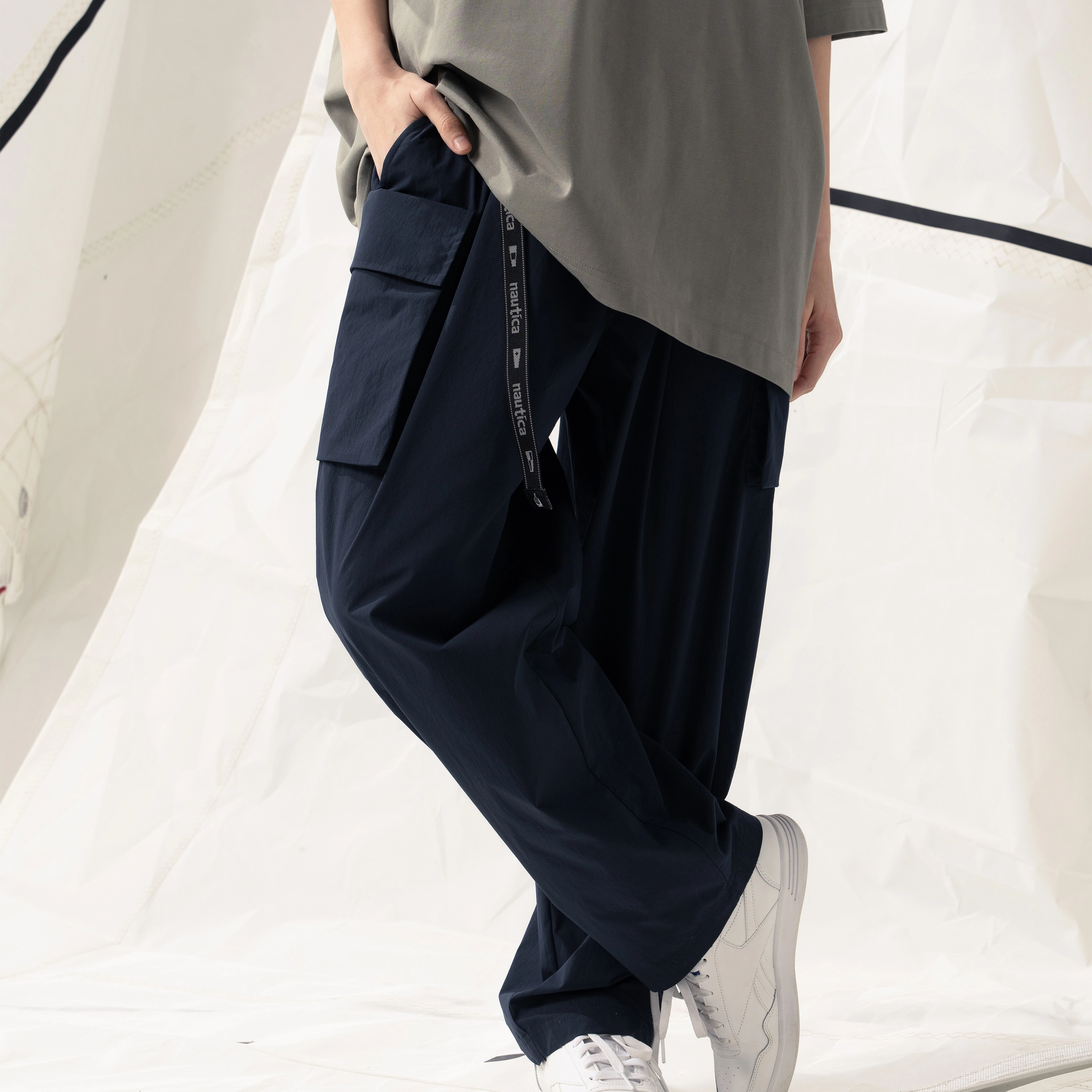 nautica white sail SS24