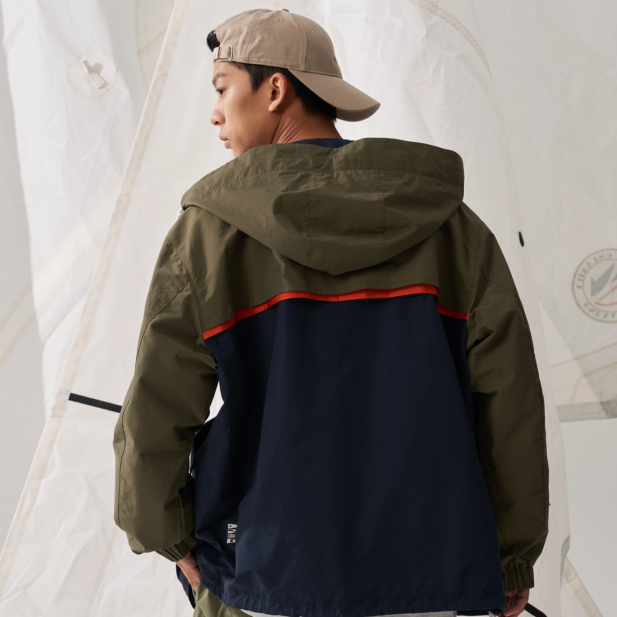 nautica white sail