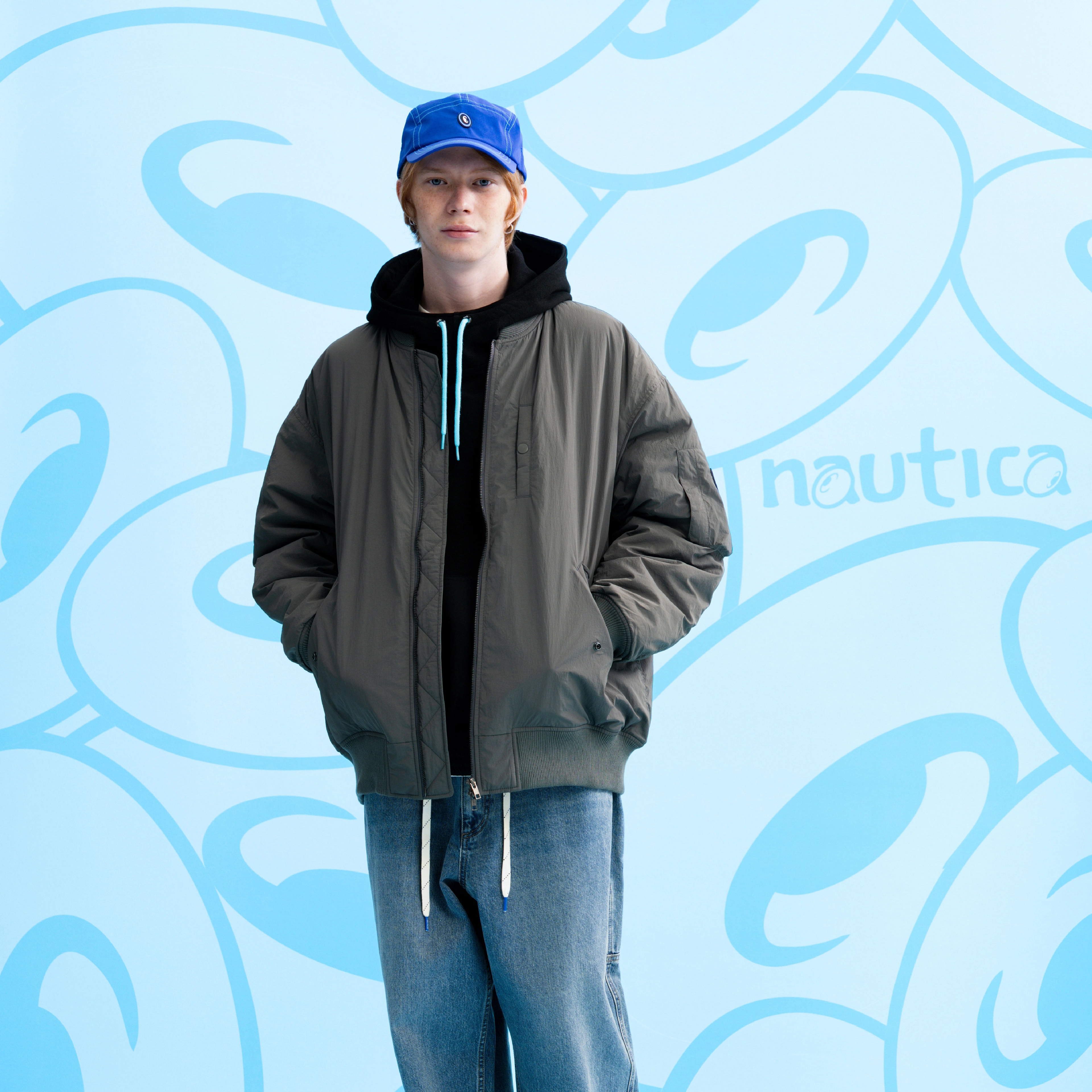 nautica white sail COIN FW23