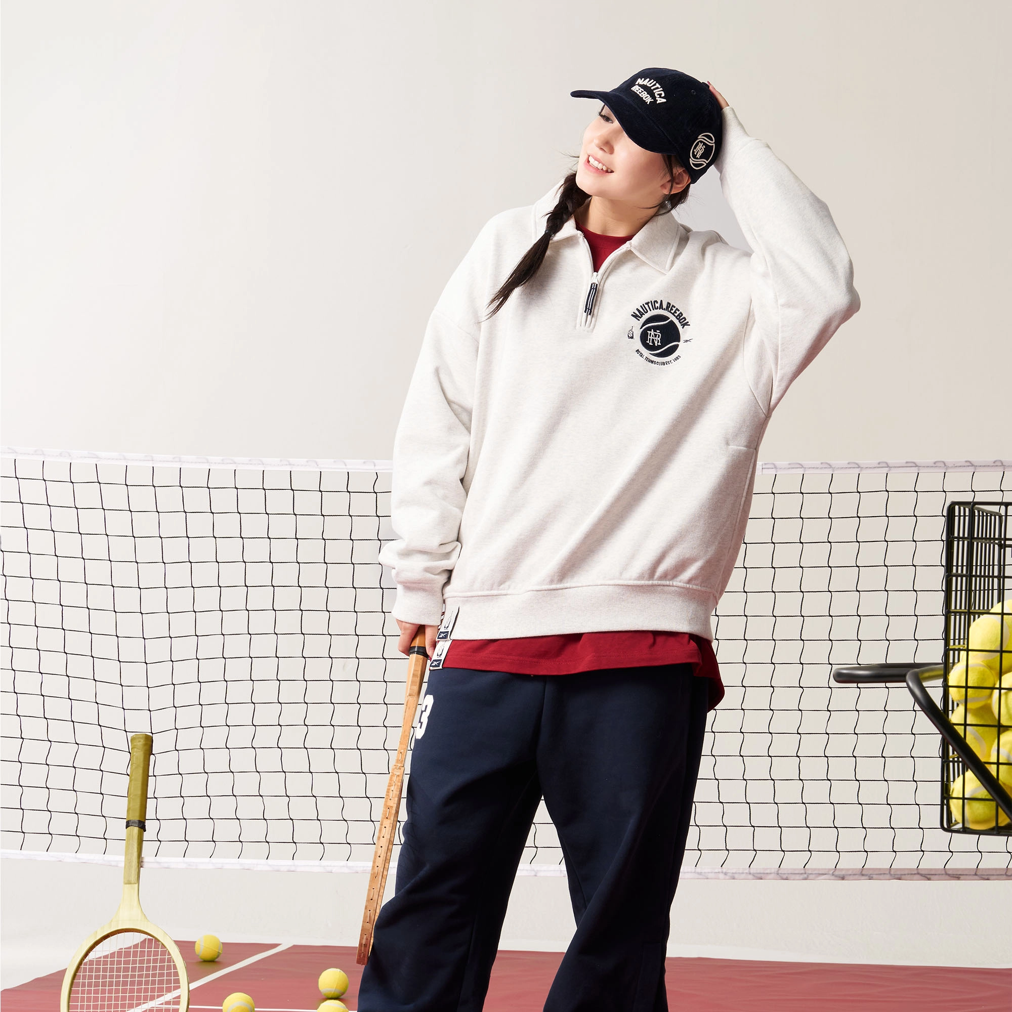 nautica white sail Reeboklogo