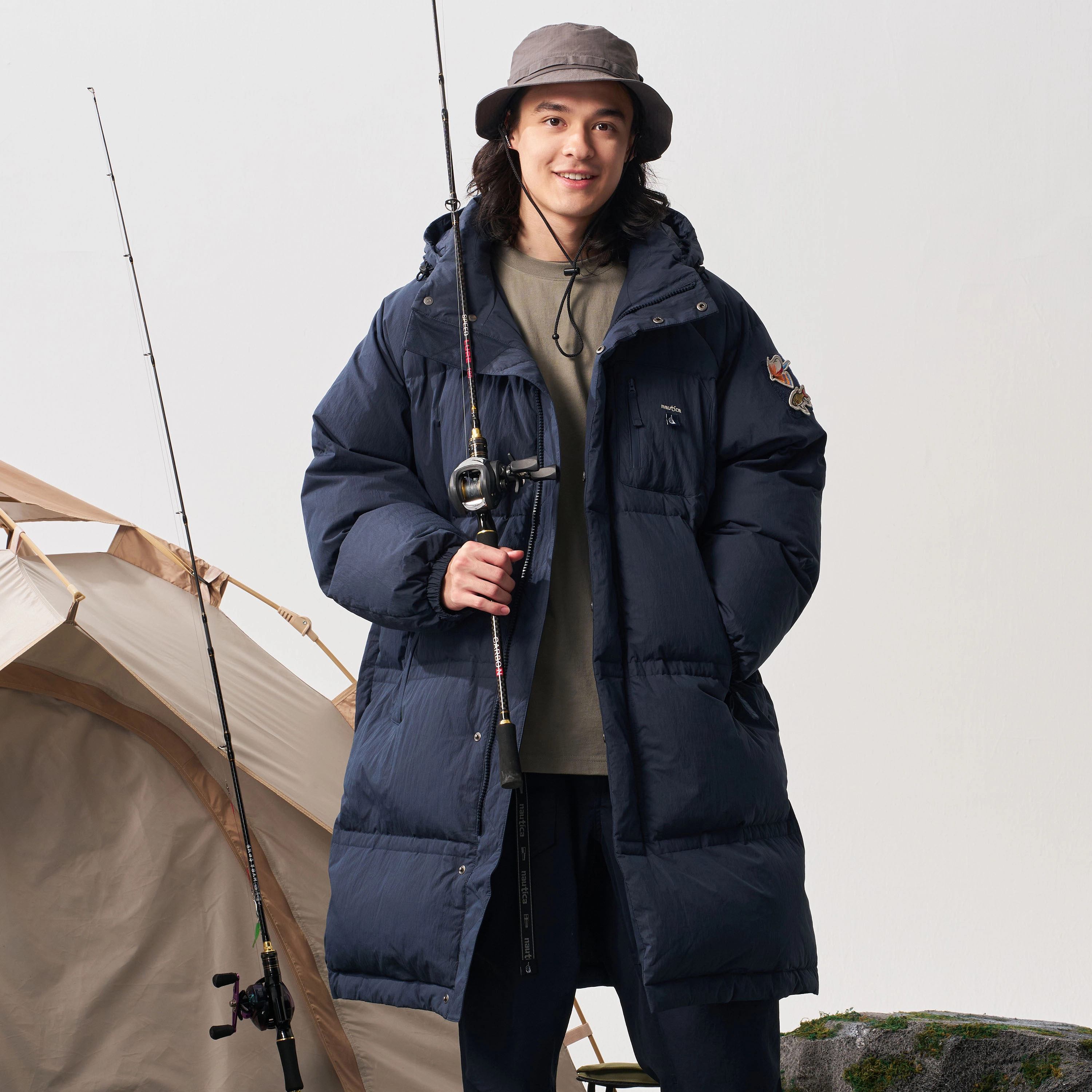 nautica white sail FW24