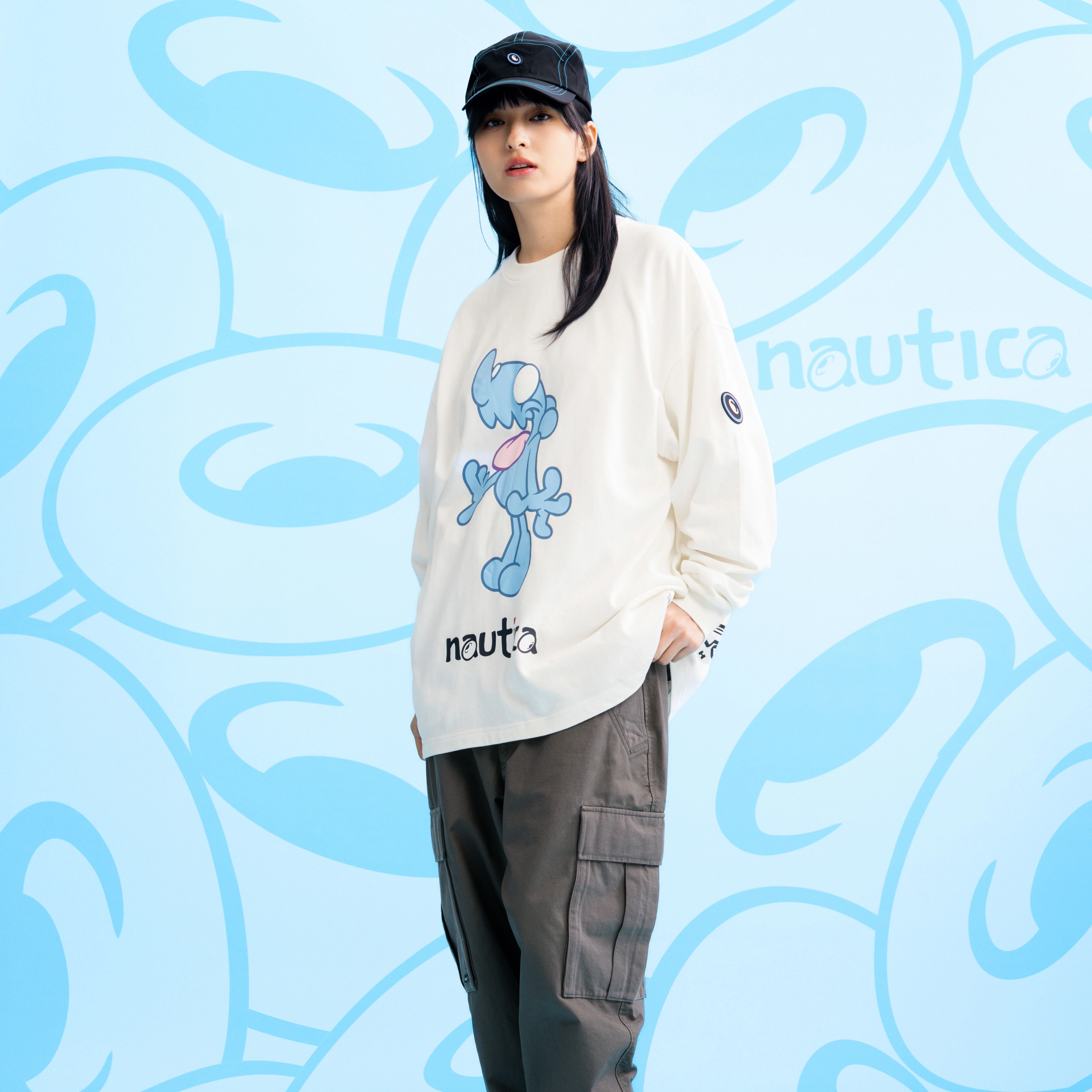 nautica white sail COIN FW23 T