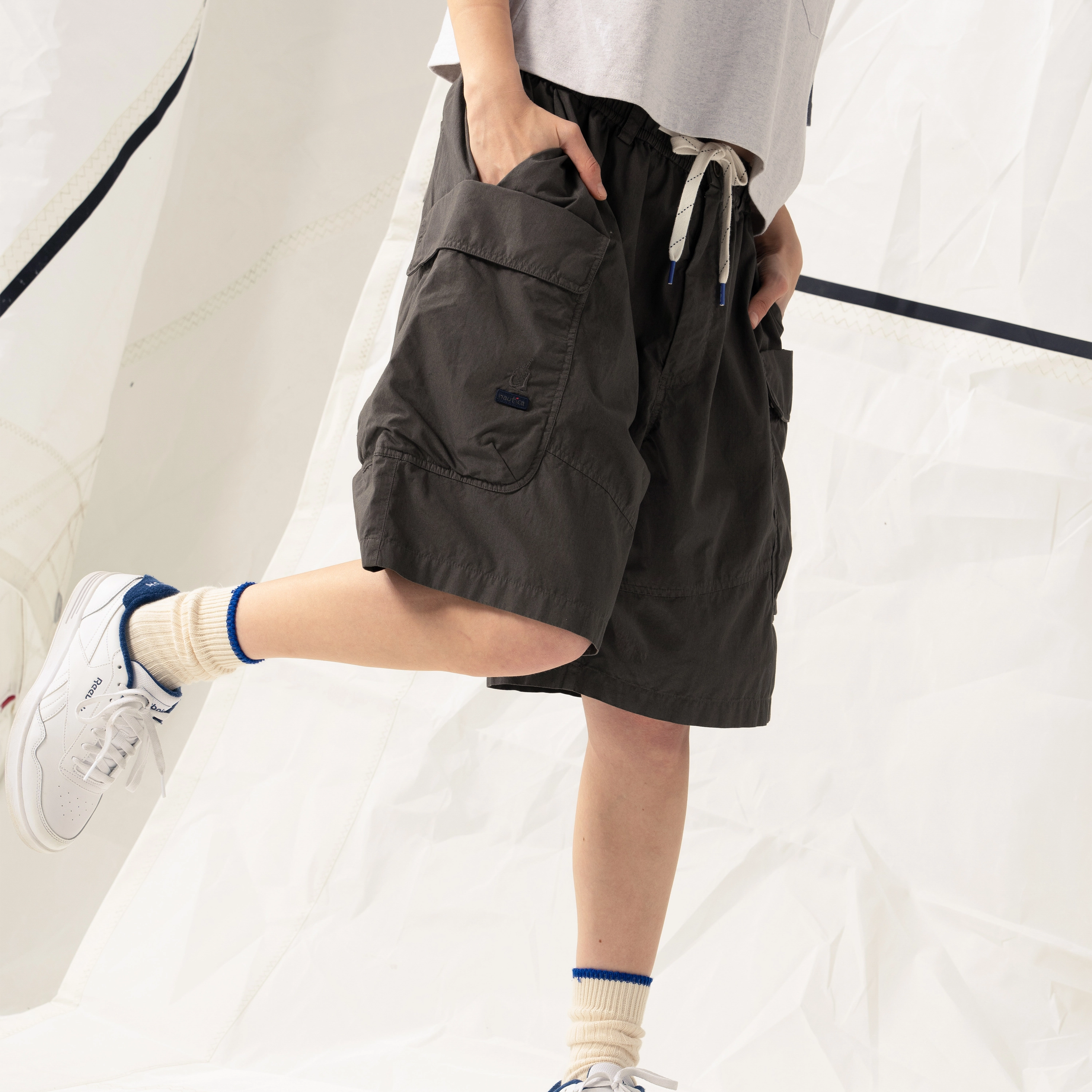 nautica white sail SS24