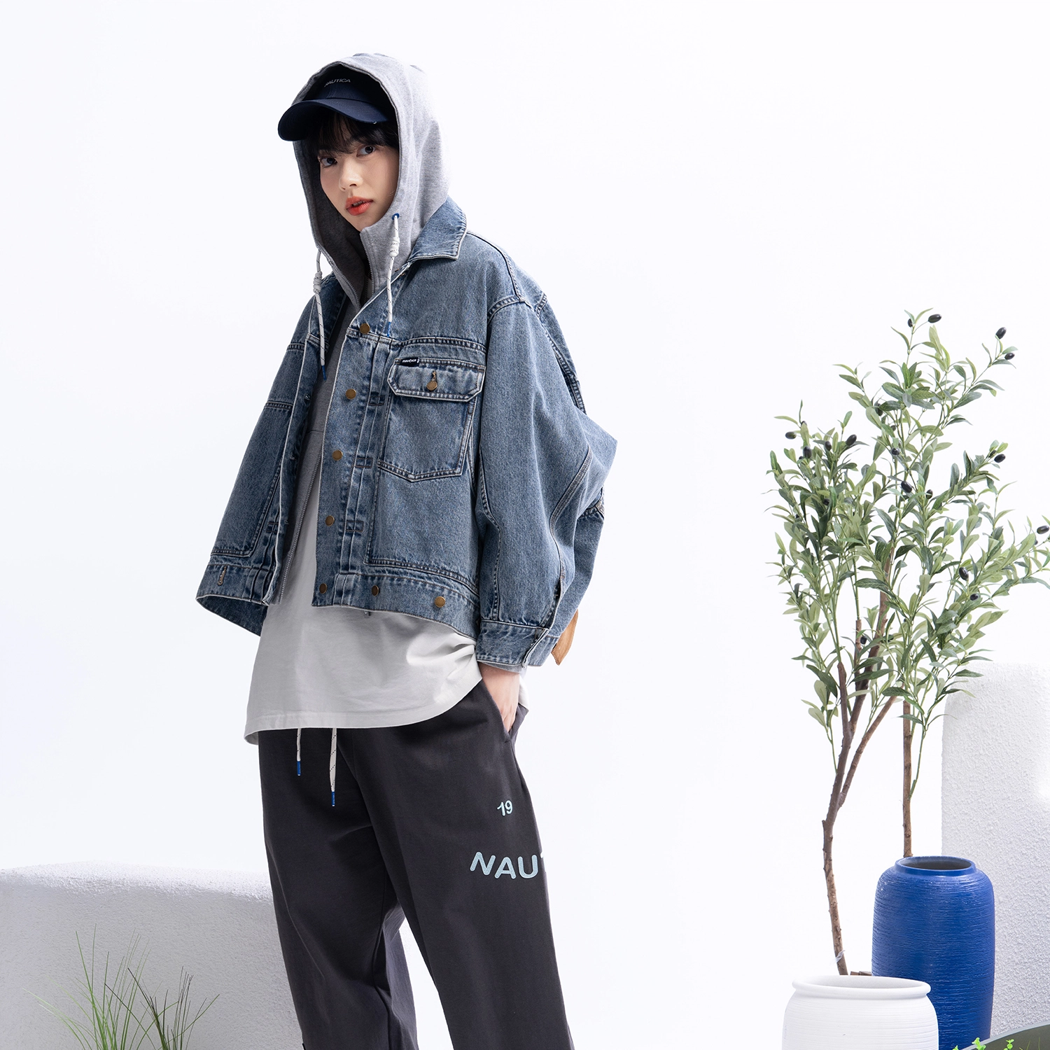 nautica white sail SS24