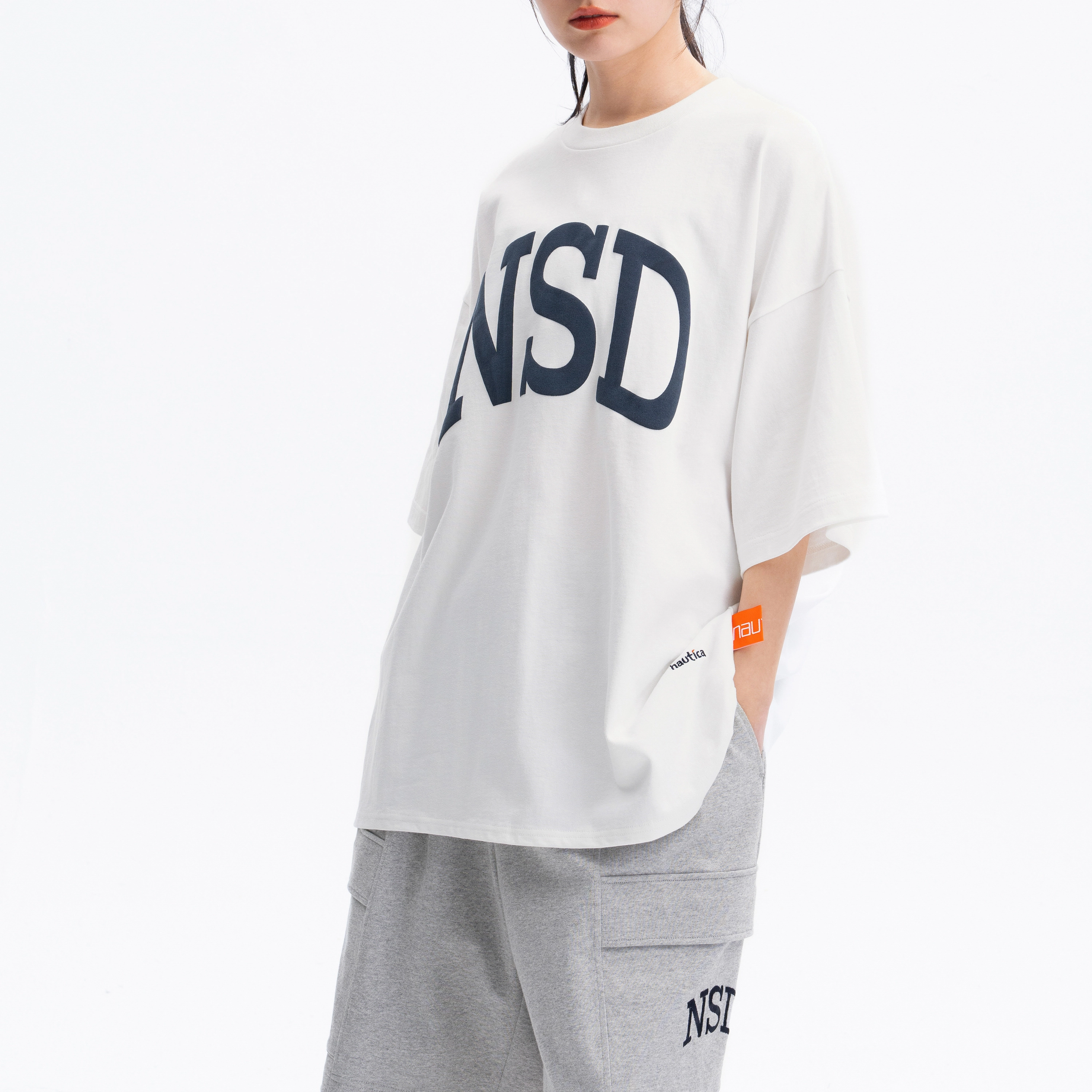 nautica white sail SS24 T