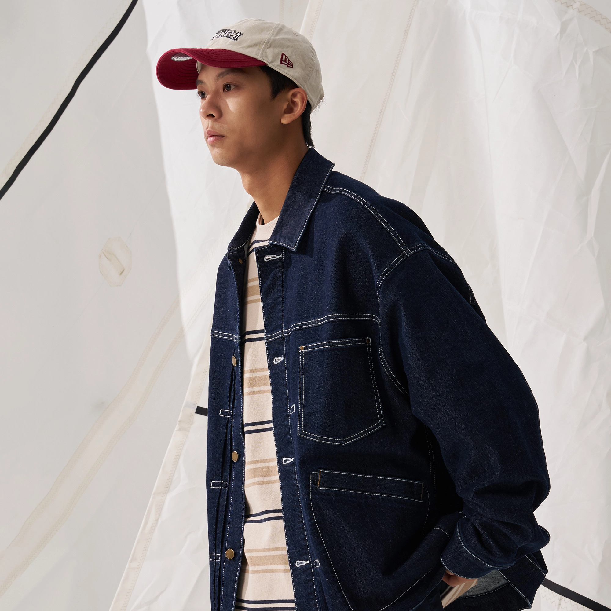 nautica white sail
