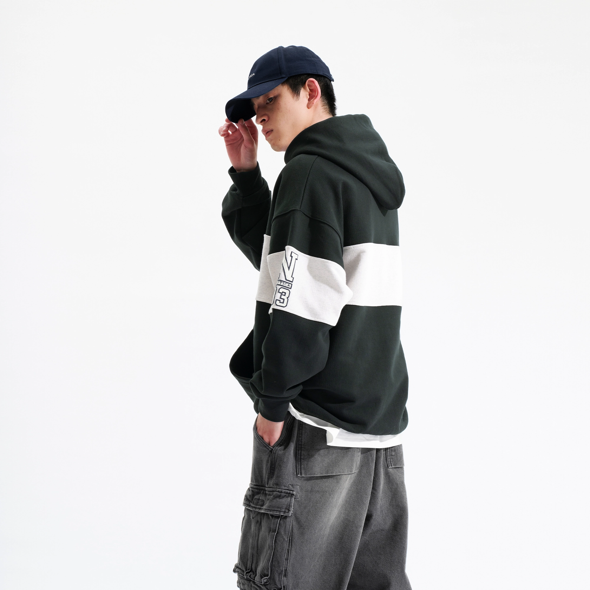 nautica white sail logo