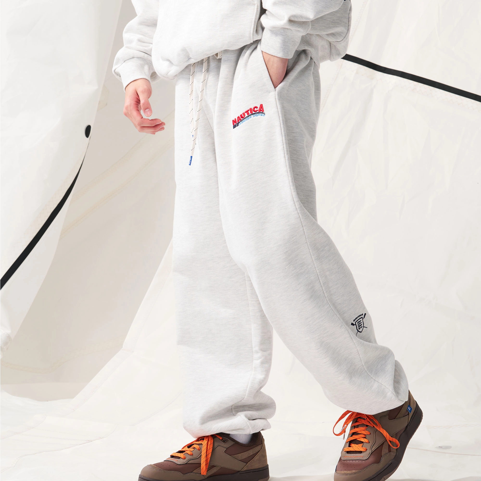 nautica white sail