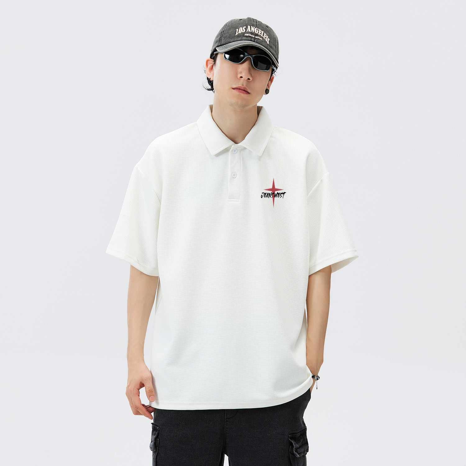 JEANSWEST logoToversizePolo