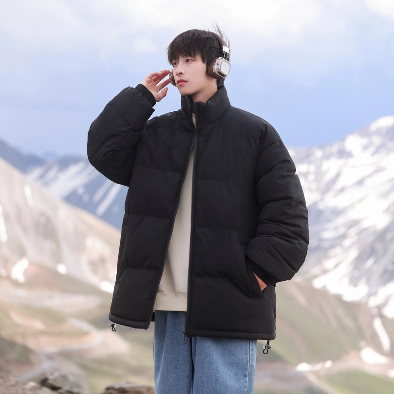 马员外 棉衣潮流保暖外套轻薄棉袄短款面包服冬季棉服 男款