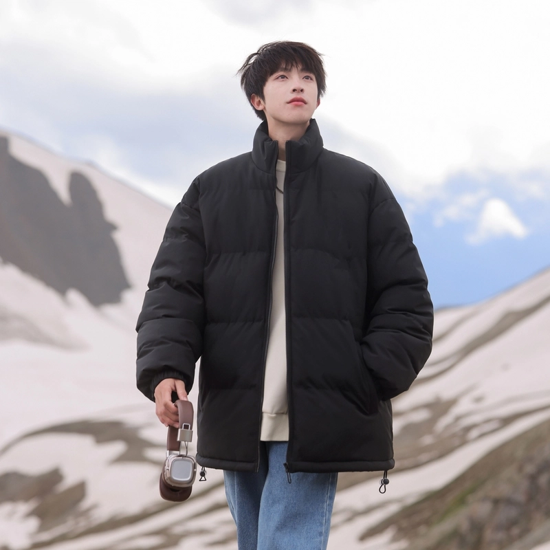 马员外 棉衣潮流保暖外套轻薄棉袄短款面包服冬季棉服 男款