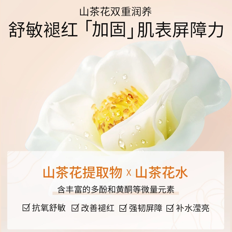 透真  面膜组合套装 海葡萄玻色因水油双抗山茶花补水保湿修护抗皱淡纹