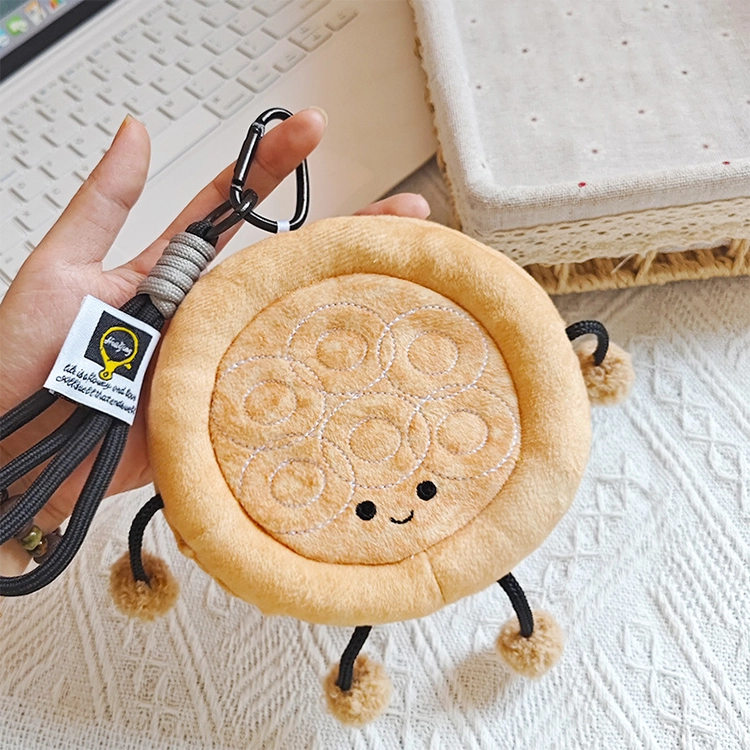 玄唐 新疆文创周边馕小宝仿真食物玩偶挂饰包包 聚酯纤维 挂件 男女同款情侣款