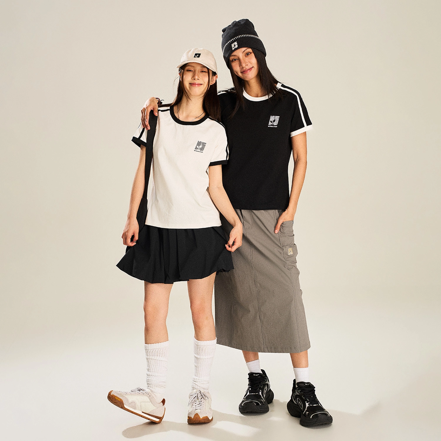 NSTNEW START logo T