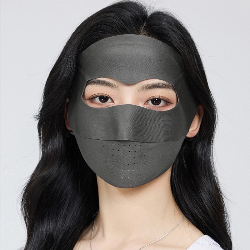 玖慕 夏季防紫外线遮全脸基尼开车透气 锦纶 防晒面罩 女款