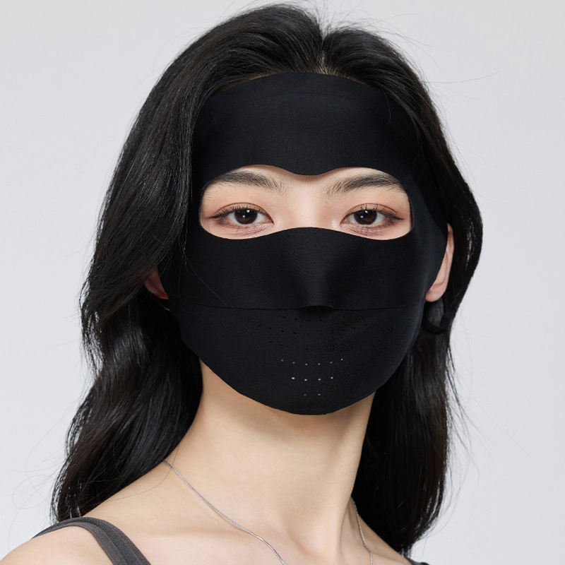 玖慕 夏季防紫外线遮全脸基尼开车透气 锦纶 防晒面罩 女款