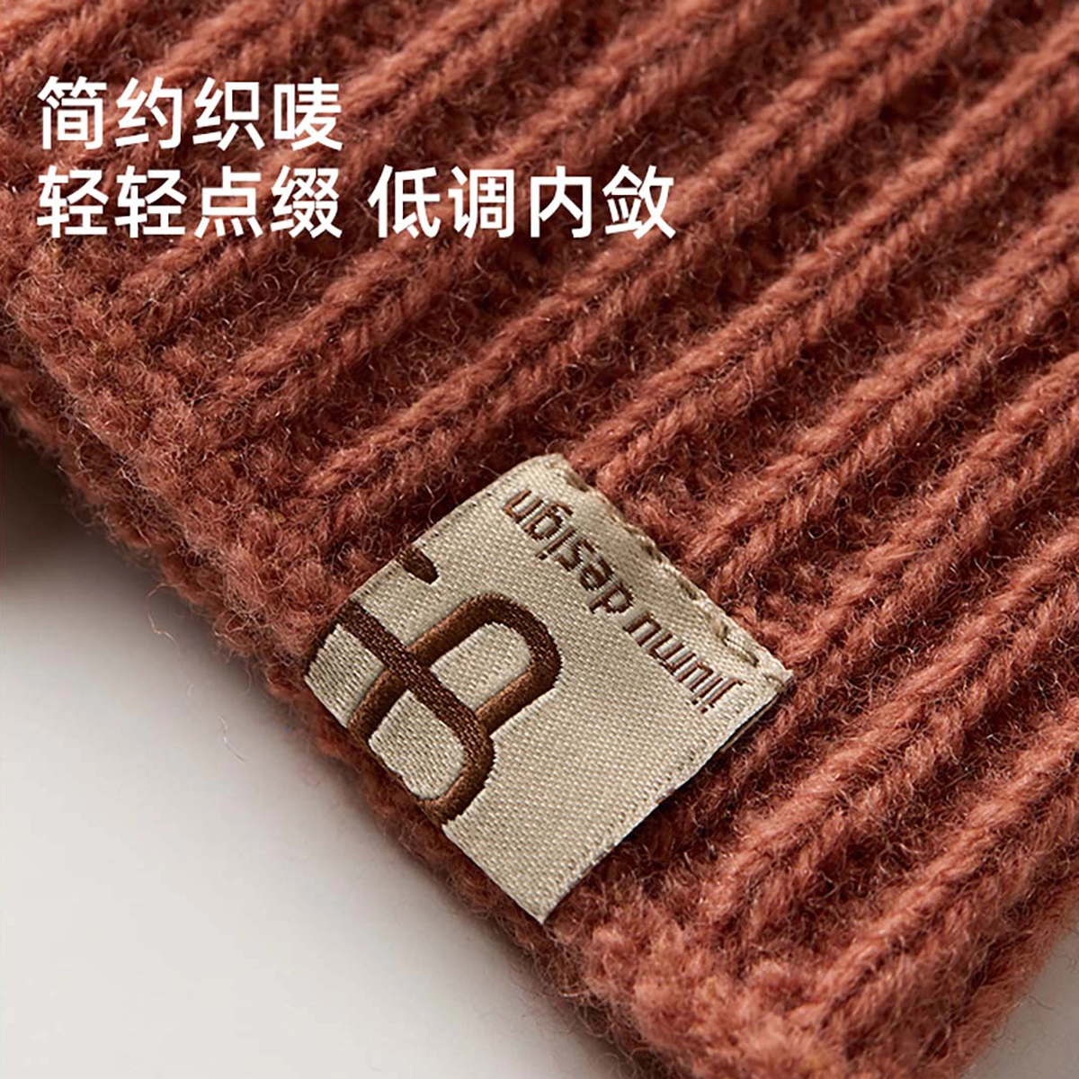 玖慕 秋冬季加长加厚保暖防风防寒毛线 棉羊毛 绒线手套 女款