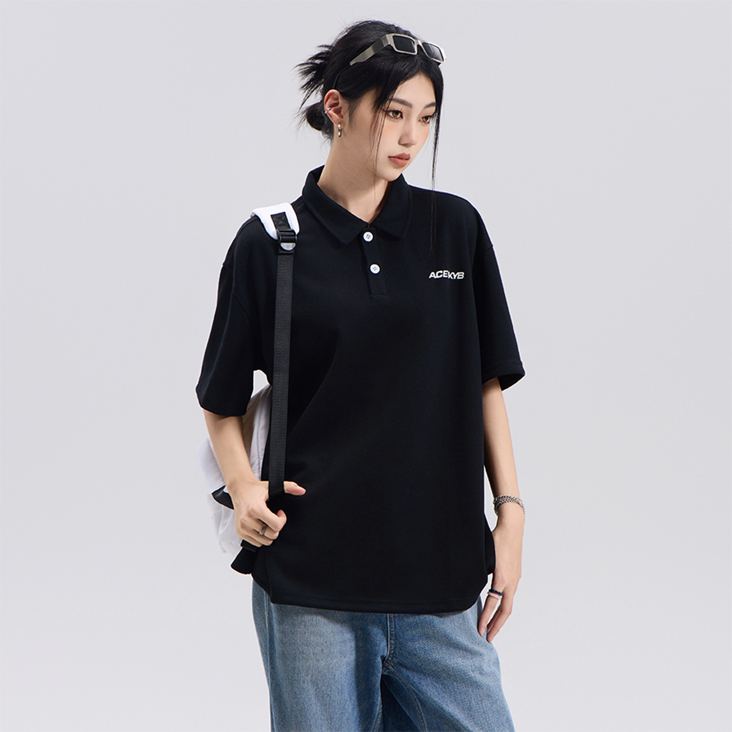 YKYB CleanfitLOGOPolo
