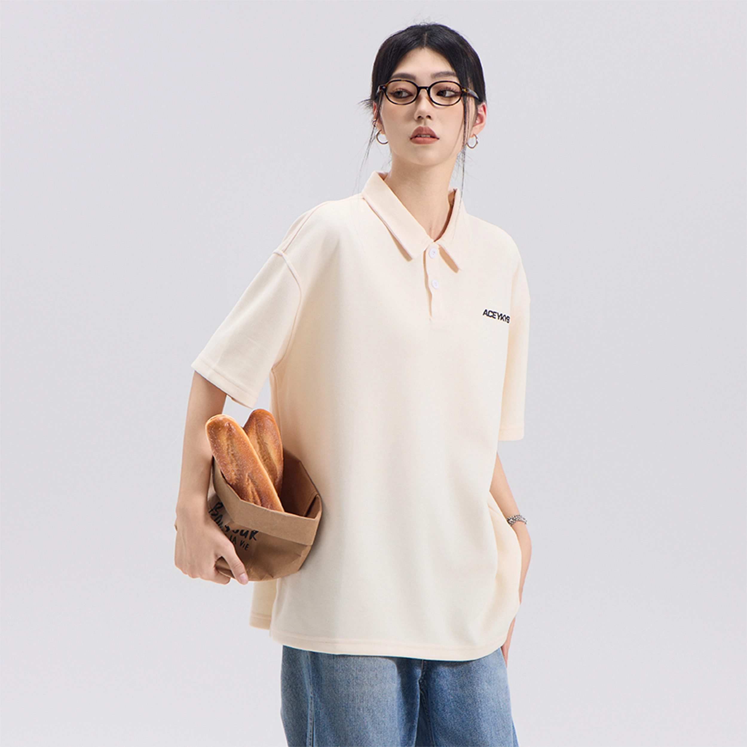 YKYB CleanfitLOGOPolo