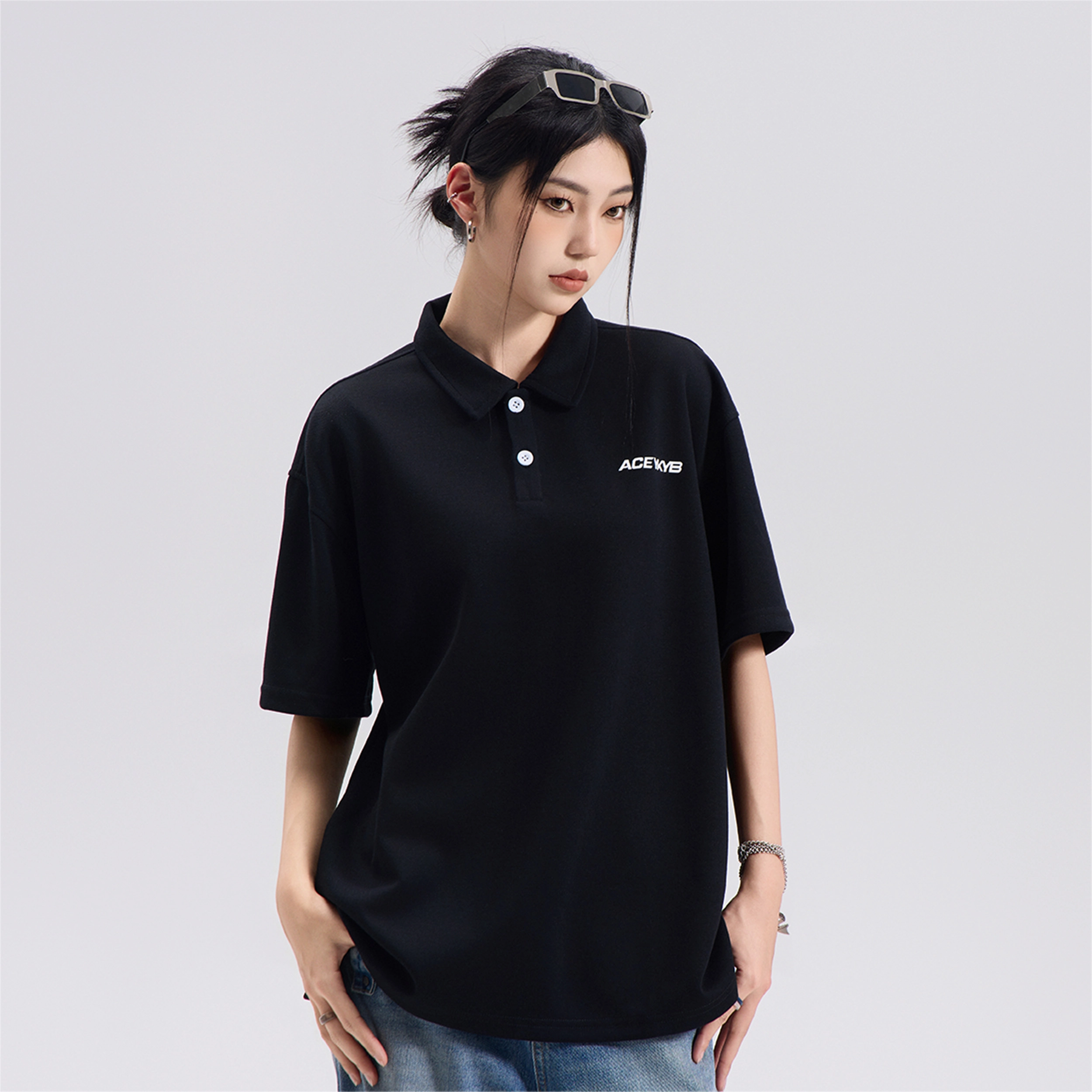 YKYB CleanfitLOGOPolo