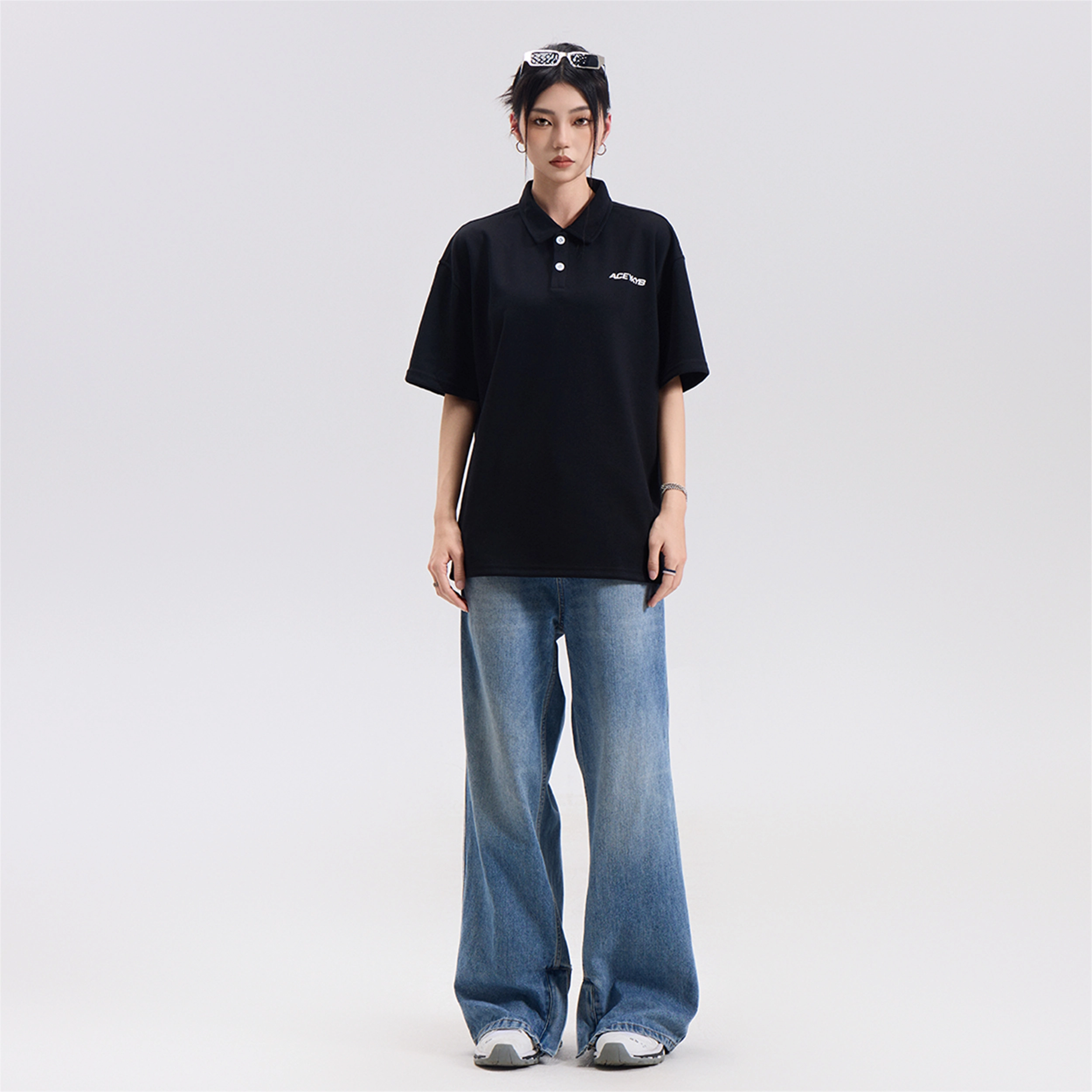 YKYB CleanfitLOGOPolo