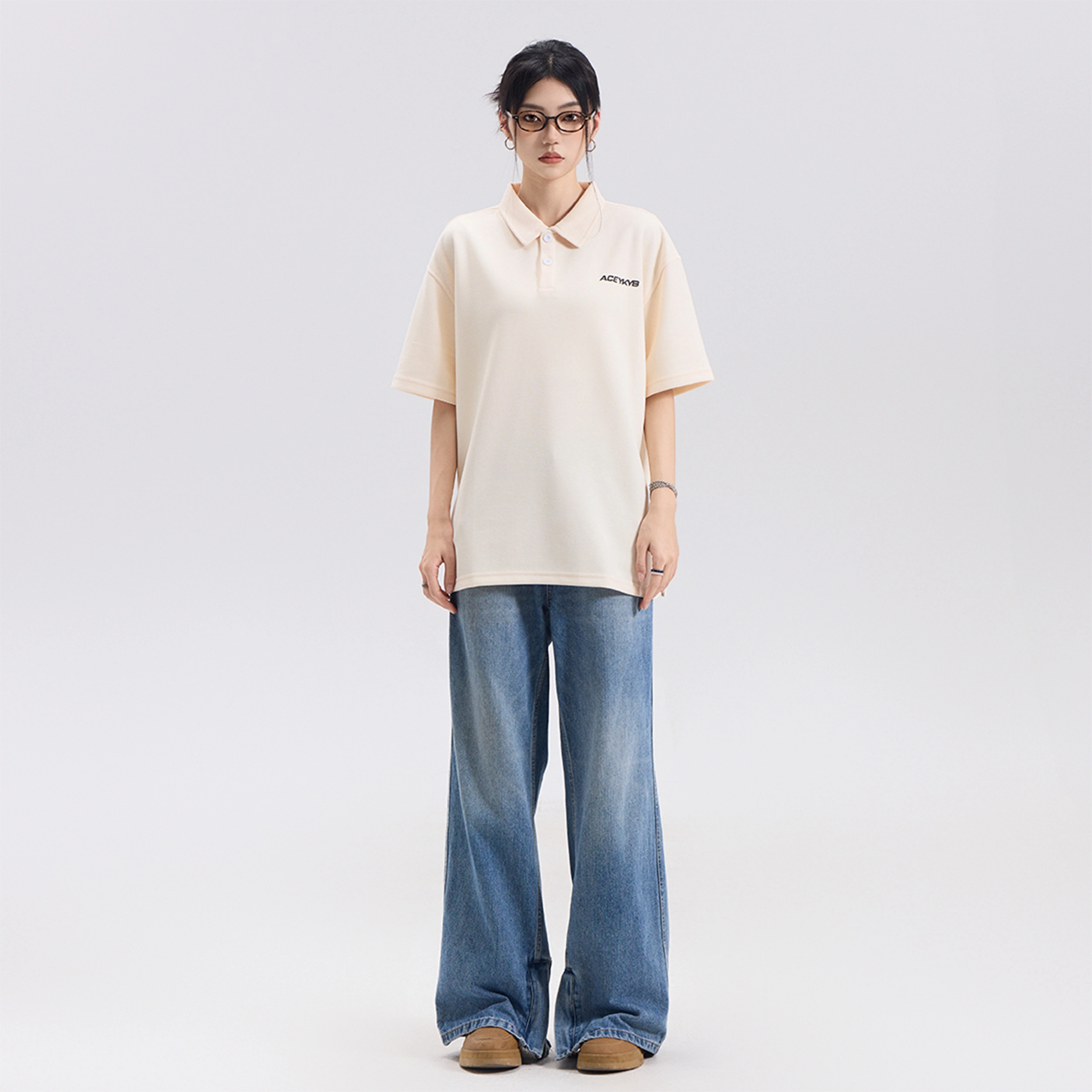 YKYB CleanfitLOGOPolo