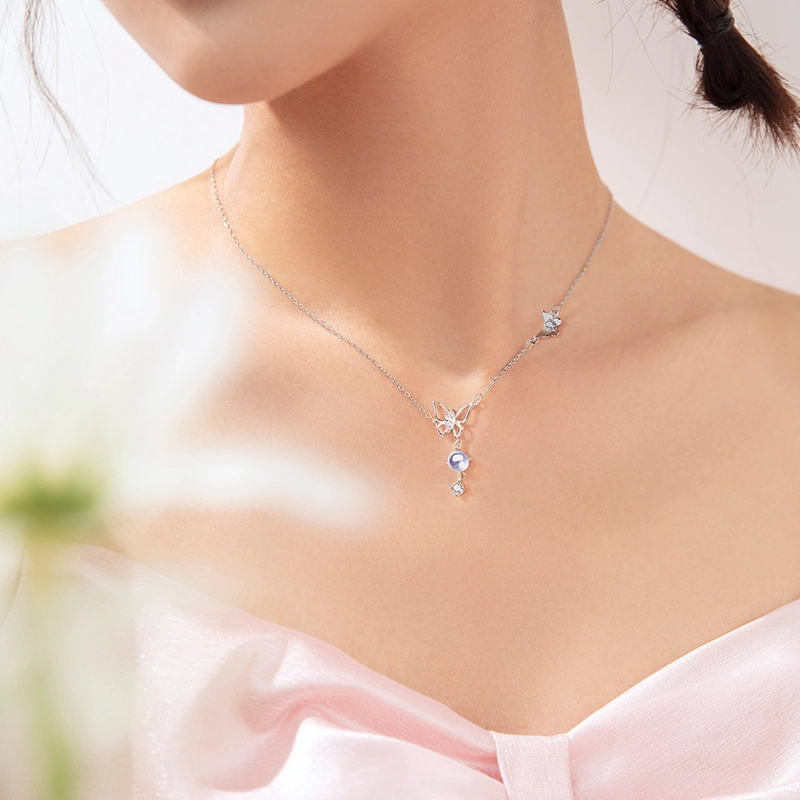 歌澜 月影蝶梦 小众设计感 项链 女款