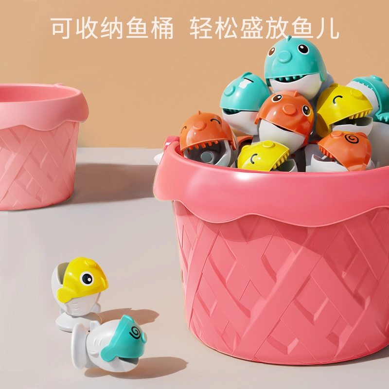 贝杰斯 电动磁性钓鱼思维训练 早教益智玩具