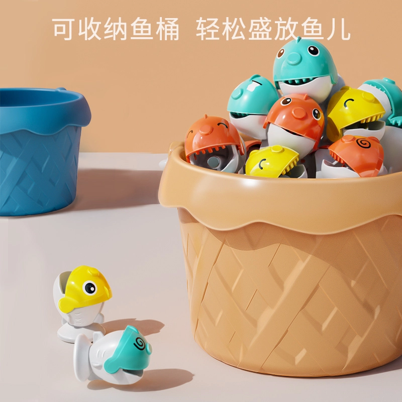 贝杰斯 电动磁性钓鱼思维训练 早教益智玩具