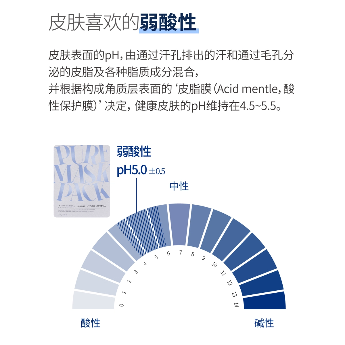 德玛贝尔 深海舒缓贴片面膜 镇静修护补水保湿