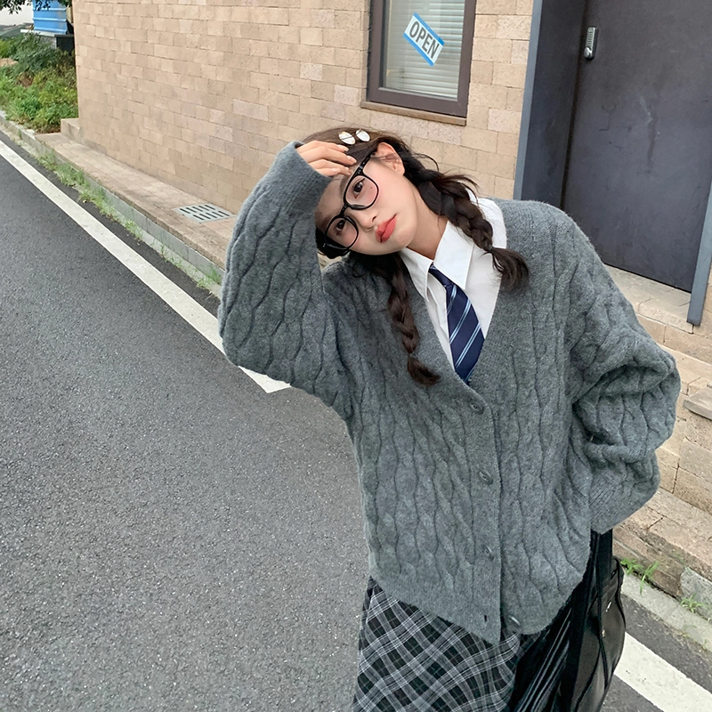 东鲸岁时记 学院风格纹松弛感通勤休闲长裙 女款 黑灰长裙